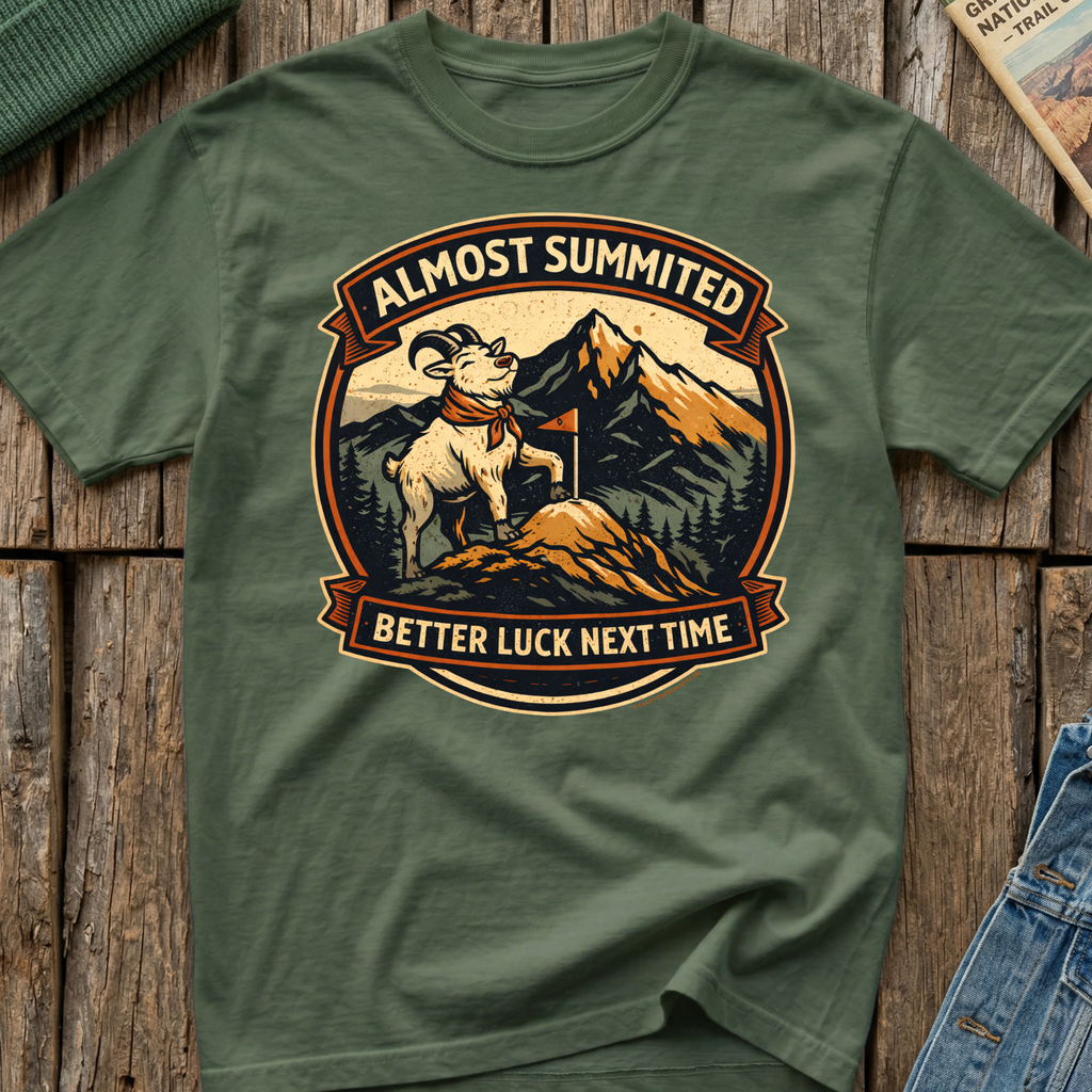 Almost Summited – Better Luck T-Shirt