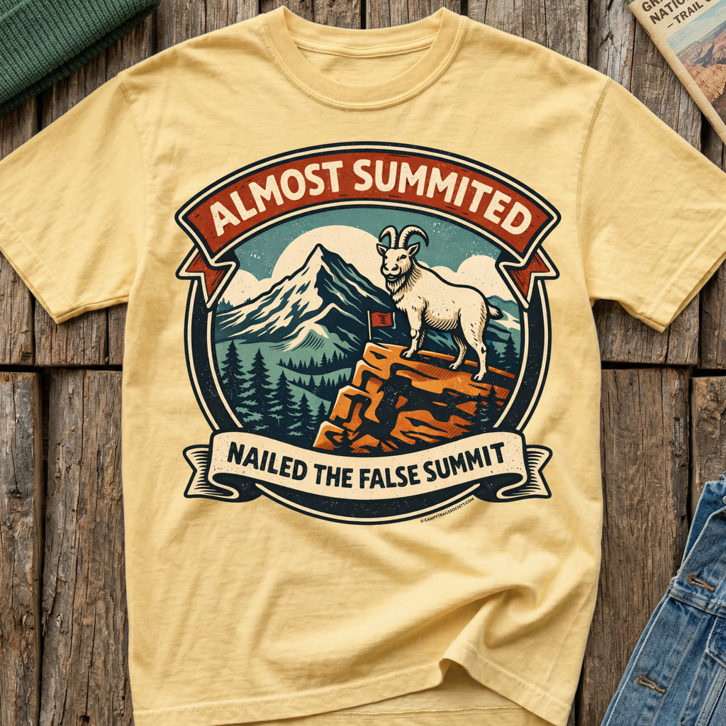 Almost Summited – False Summit T-Shirt