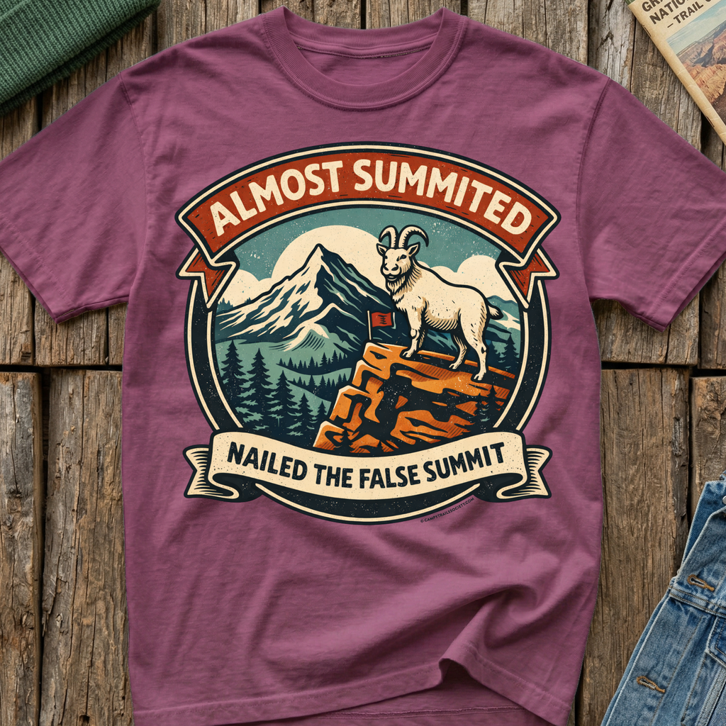 Almost Summited – False Summit T-Shirt