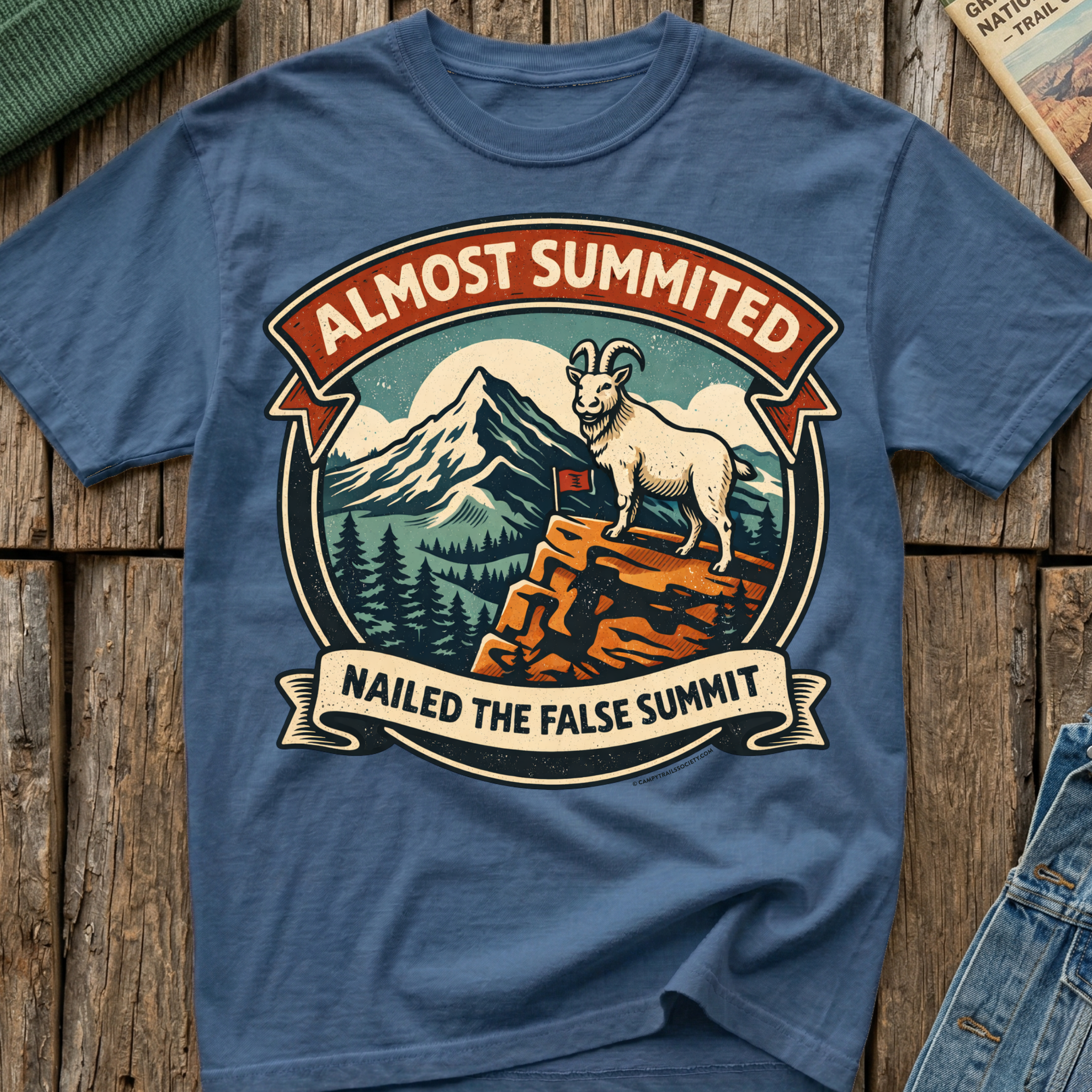 Almost Summited – False Summit T-Shirt