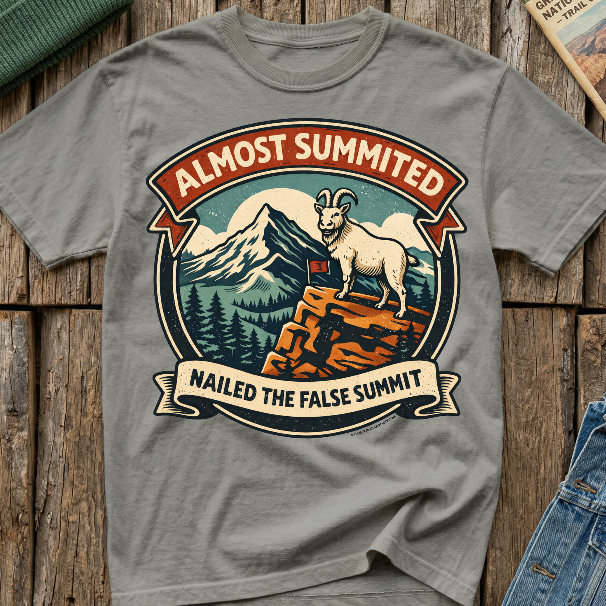 Almost Summited – False Summit T-Shirt