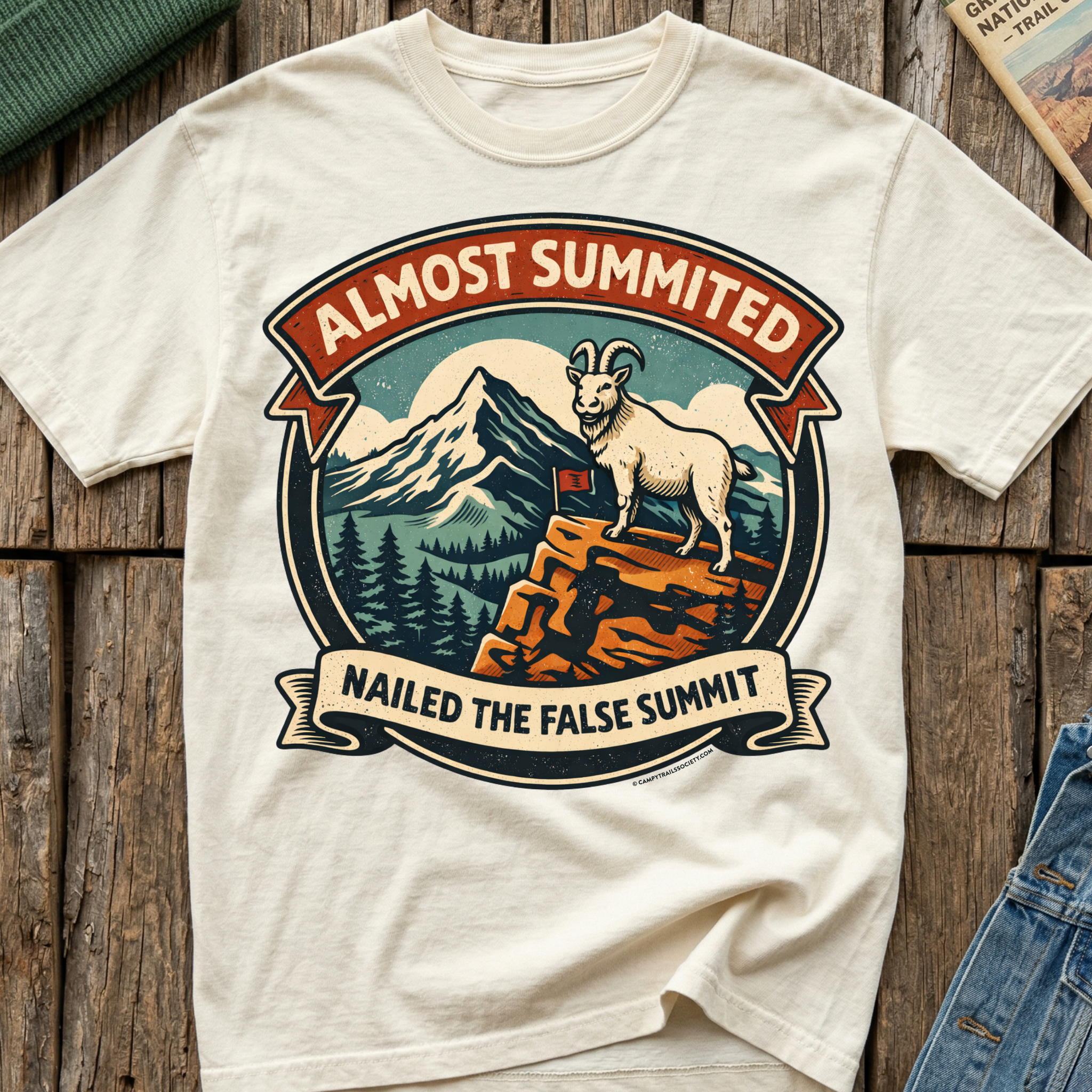Almost Summited – False Summit T-Shirt