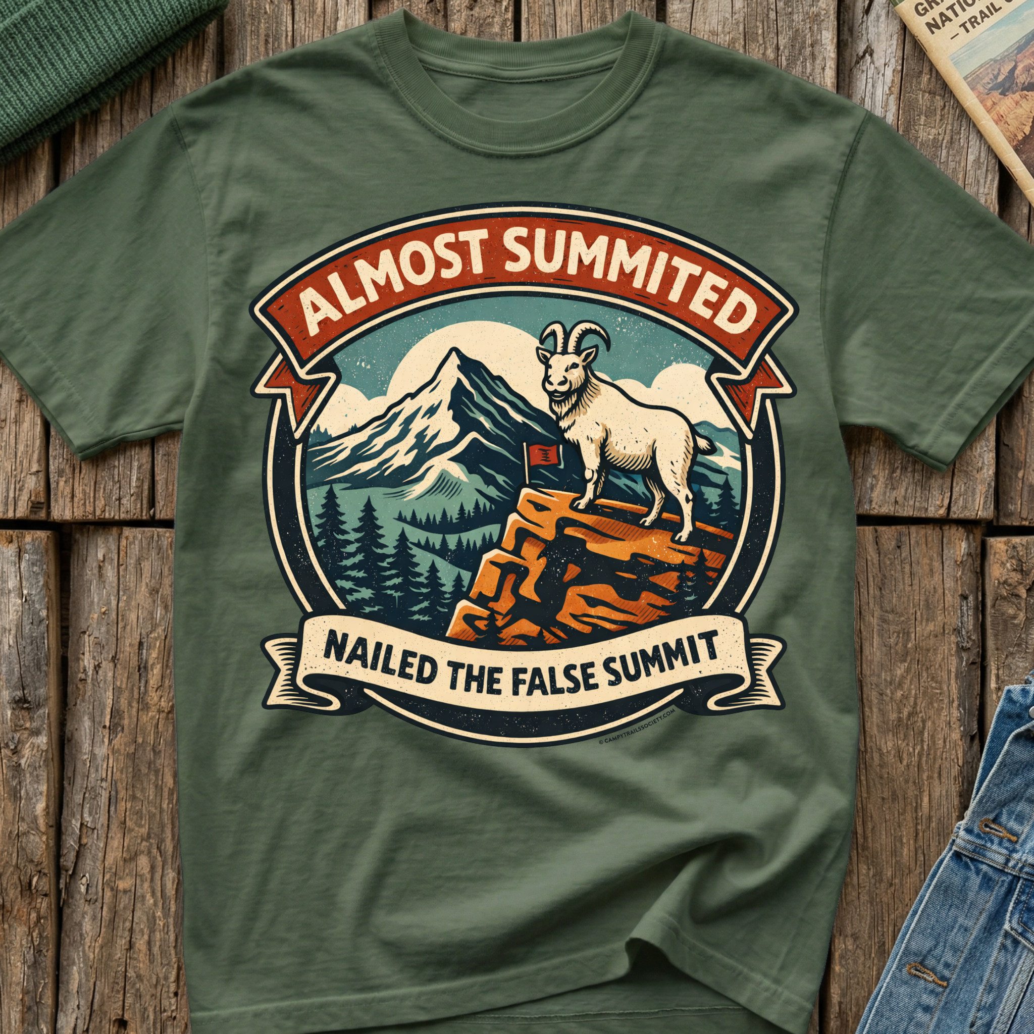 Almost Summited – False Summit T-Shirt
