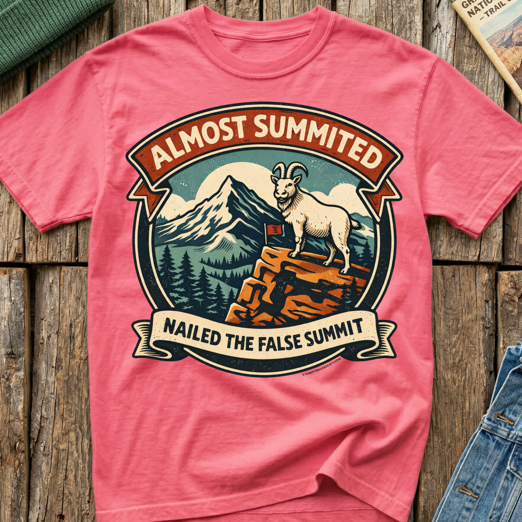 Almost Summited – False Summit T-Shirt