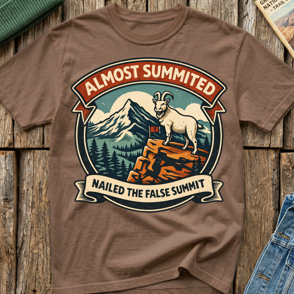 Almost Summited – False Summit T-Shirt