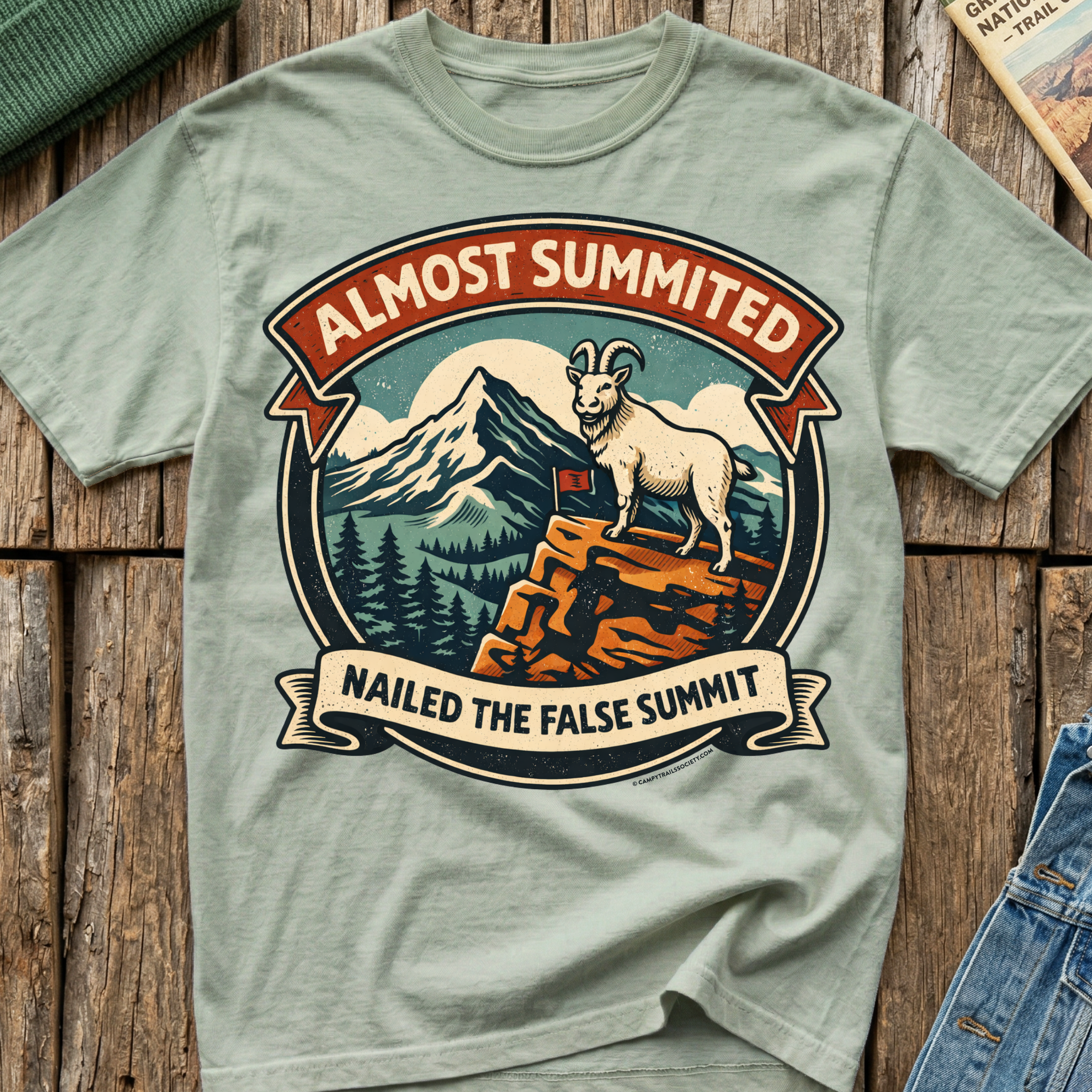 Almost Summited – False Summit T-Shirt