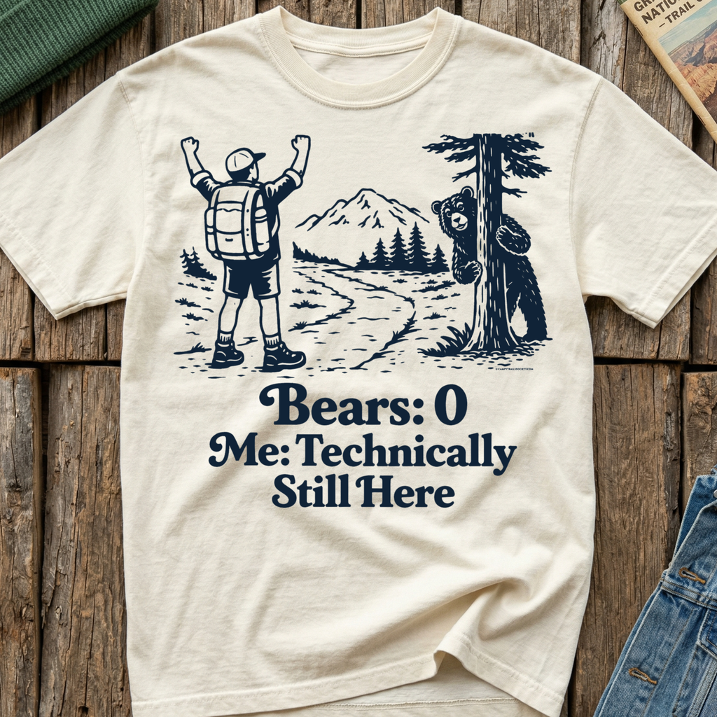Bears 0 Me Technically Still Here T-Shirt