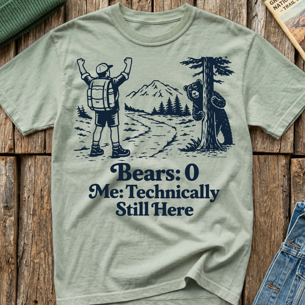 Bears 0 Me Technically Still Here T-Shirt