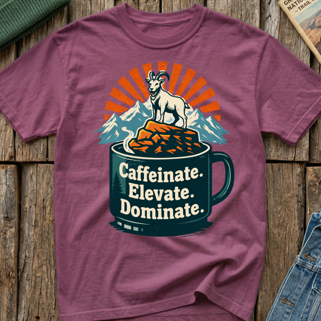 Caffeinate Elevate Dominate T-Shirt