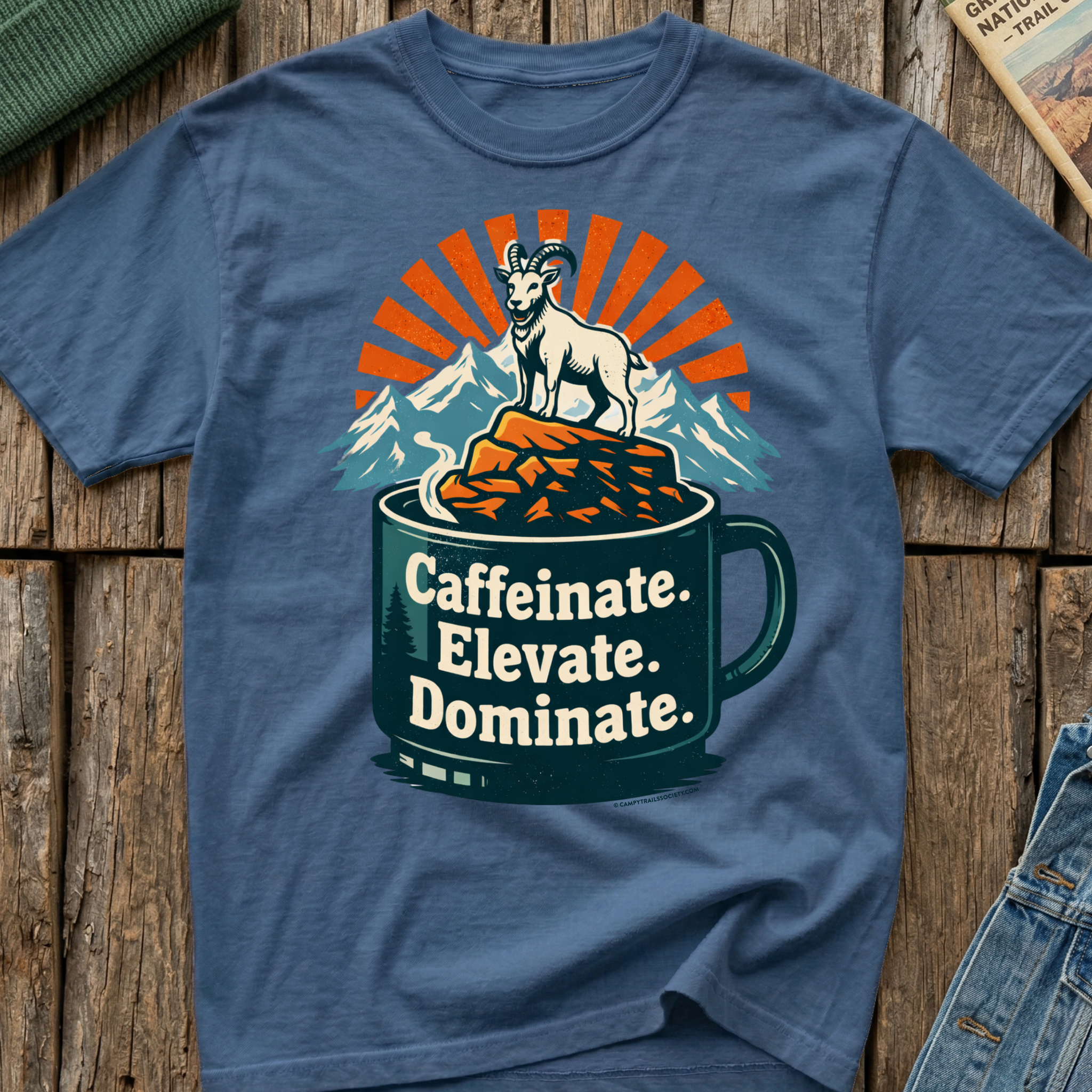 Caffeinate Elevate Dominate T-Shirt