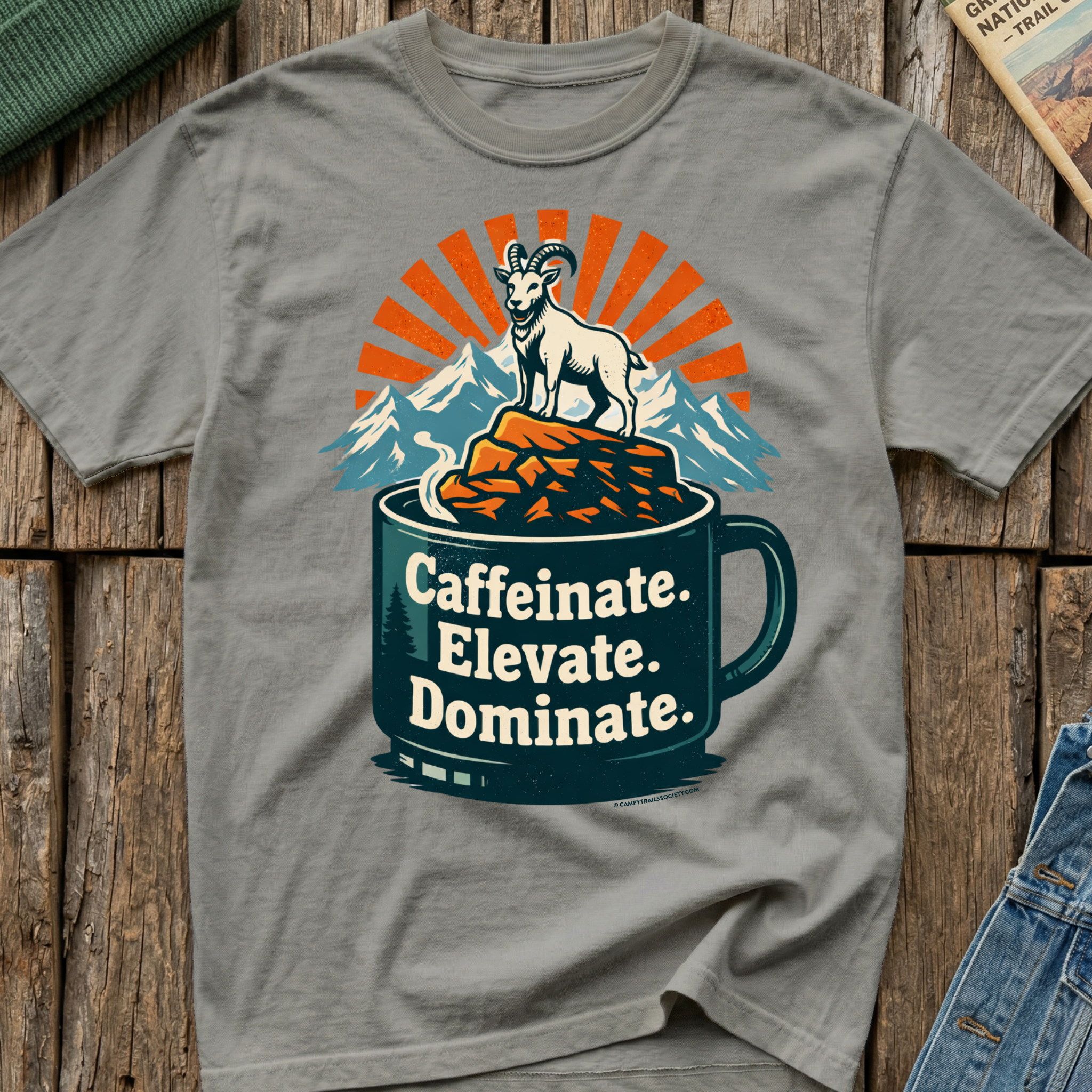 Caffeinate Elevate Dominate T-Shirt