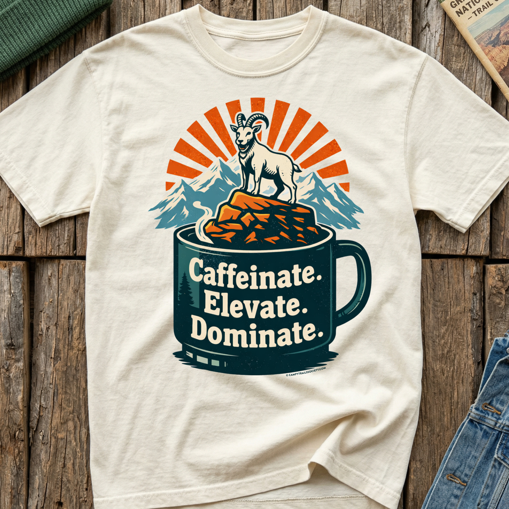Caffeinate Elevate Dominate T-Shirt