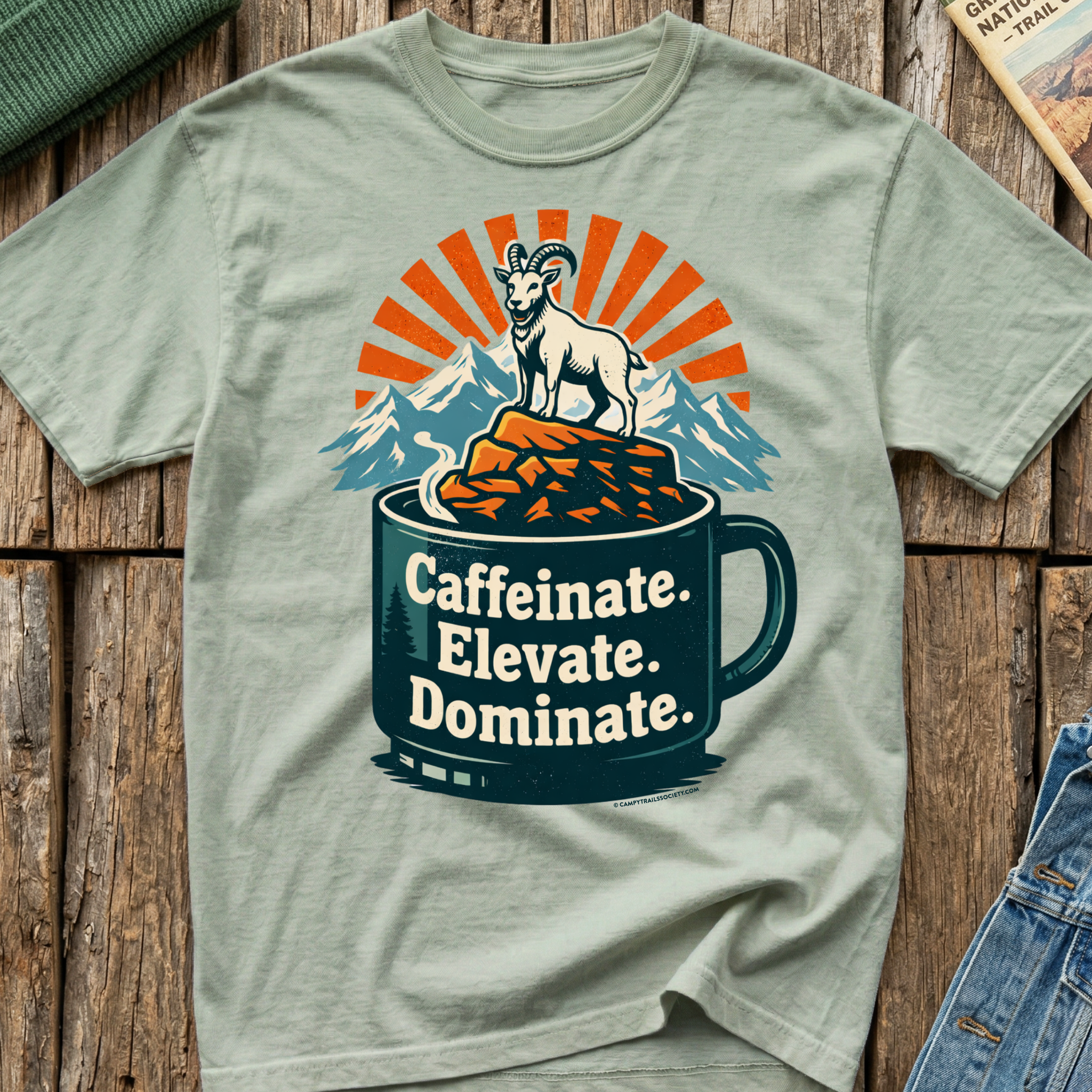 Caffeinate Elevate Dominate T-Shirt