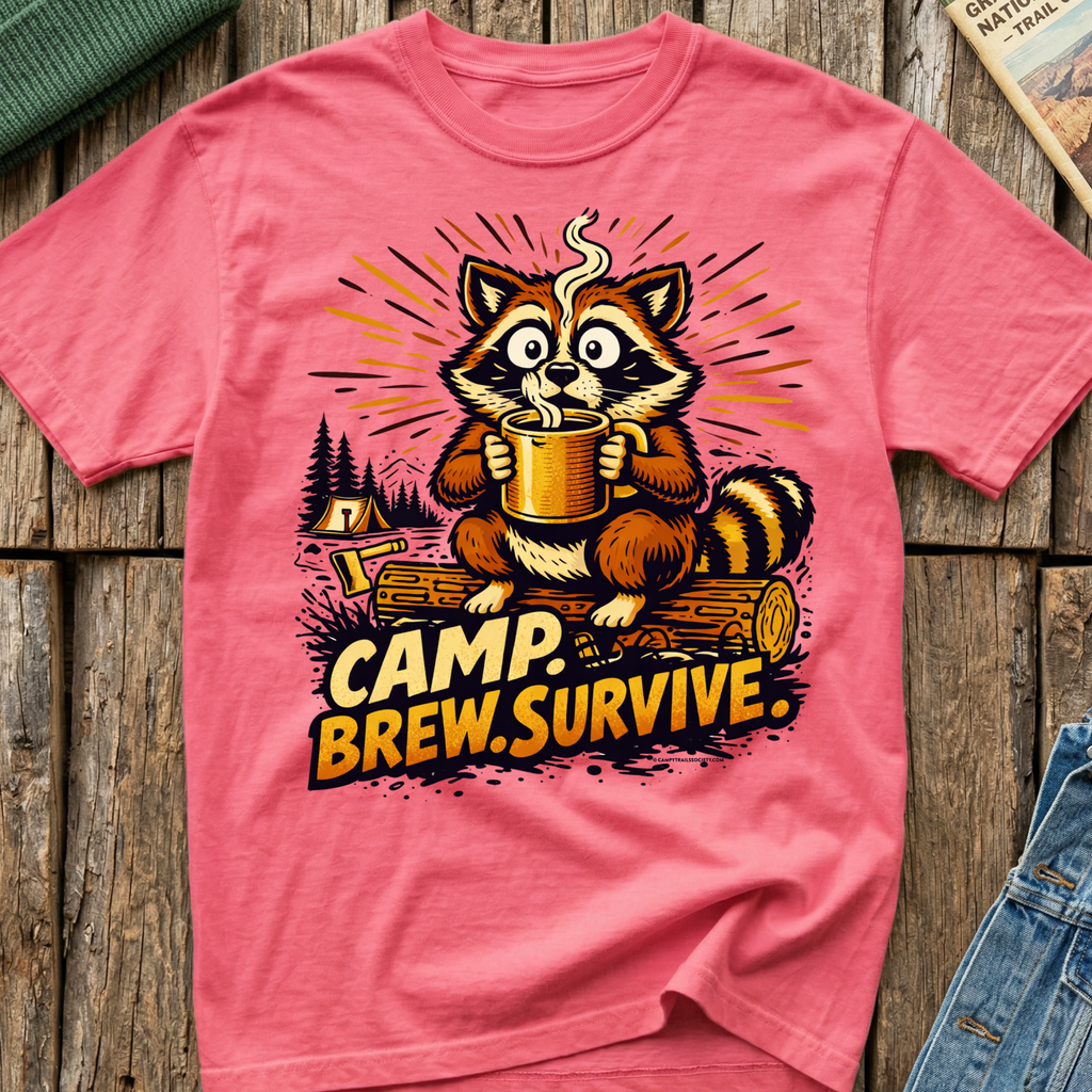 Camp. Brew. Survive. T-Shirt