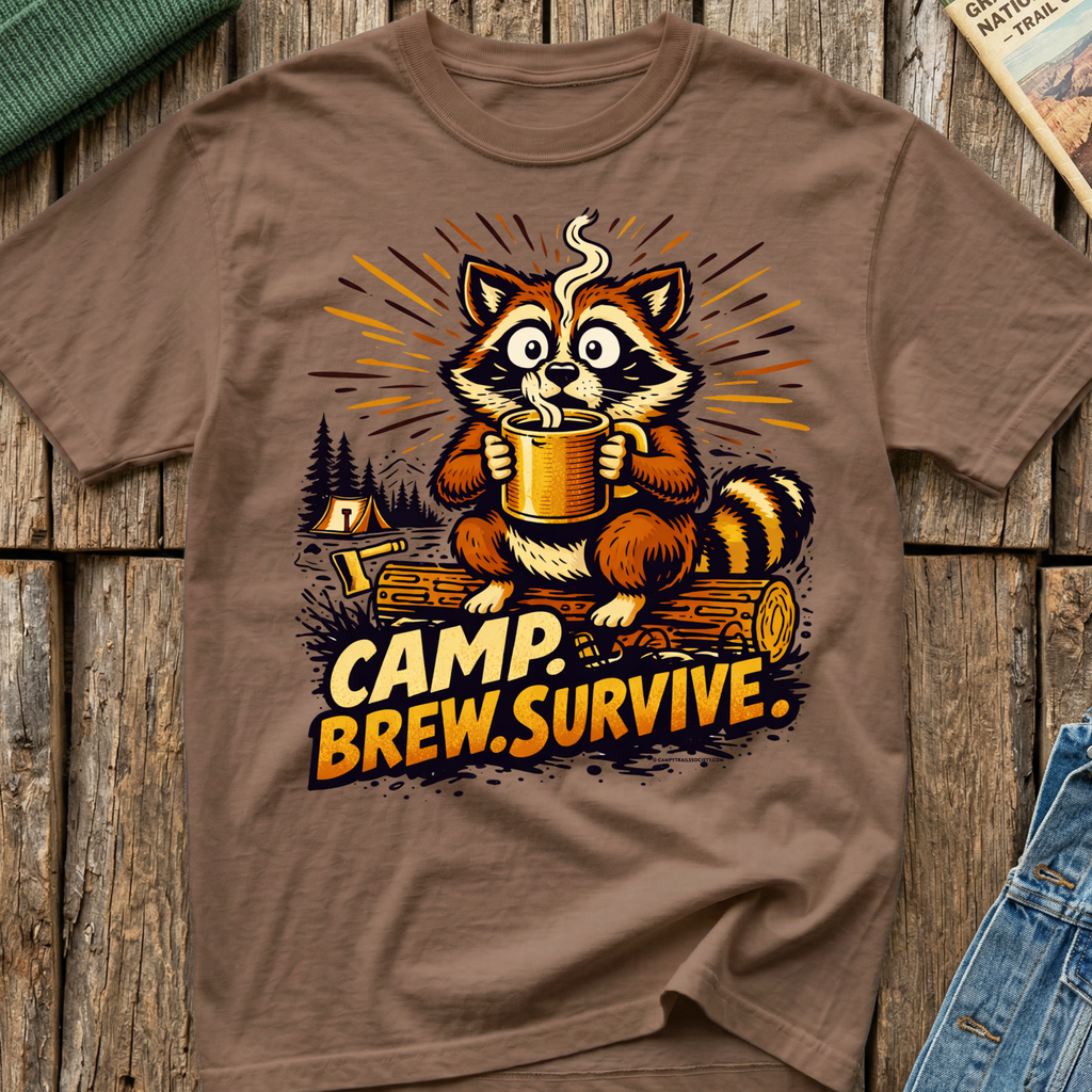 Camp. Brew. Survive. T-Shirt