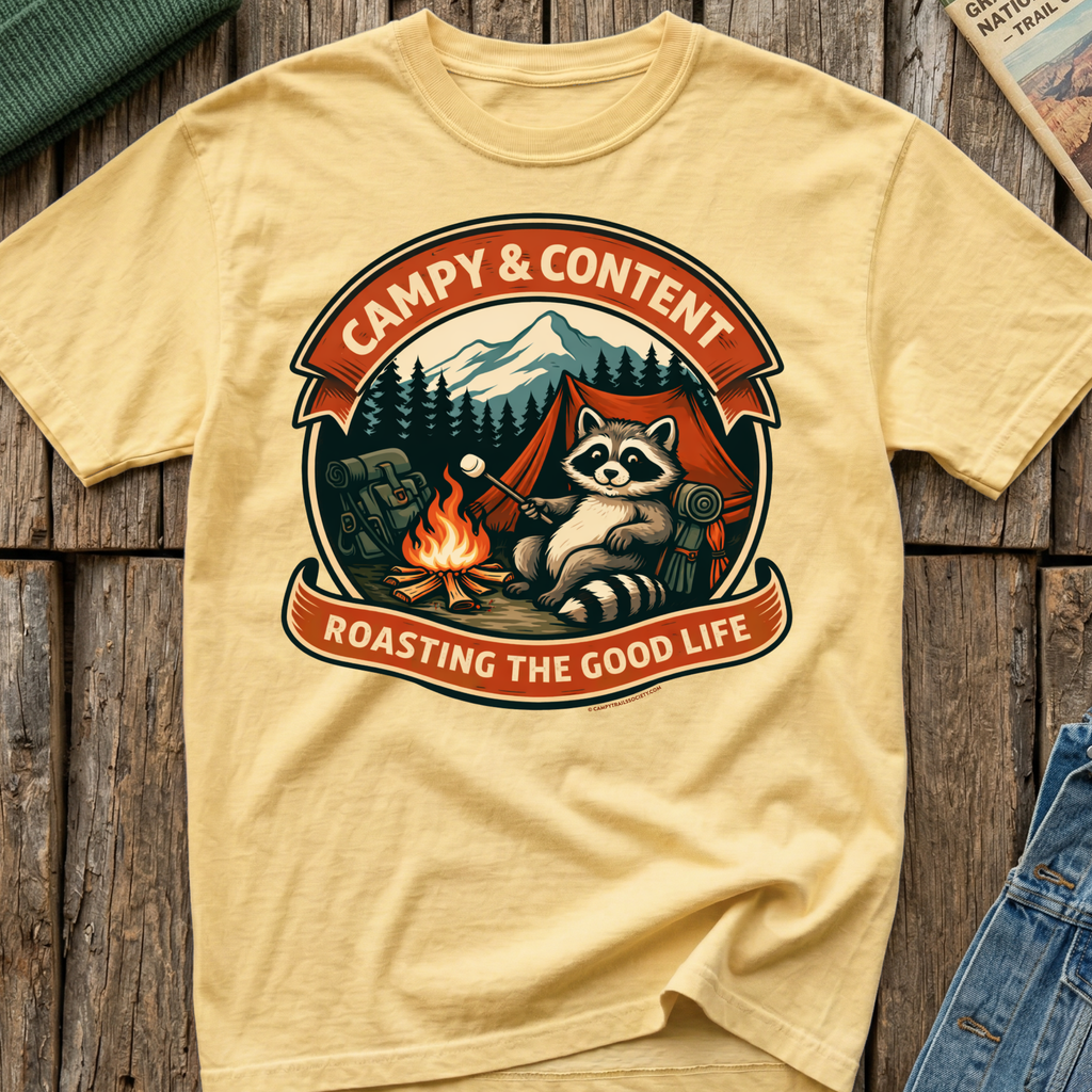Campy & Content T-Shirt