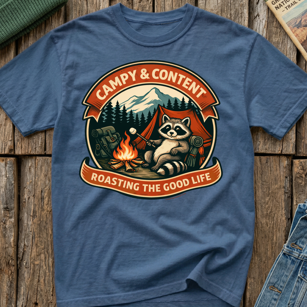 Campy & Content T-Shirt