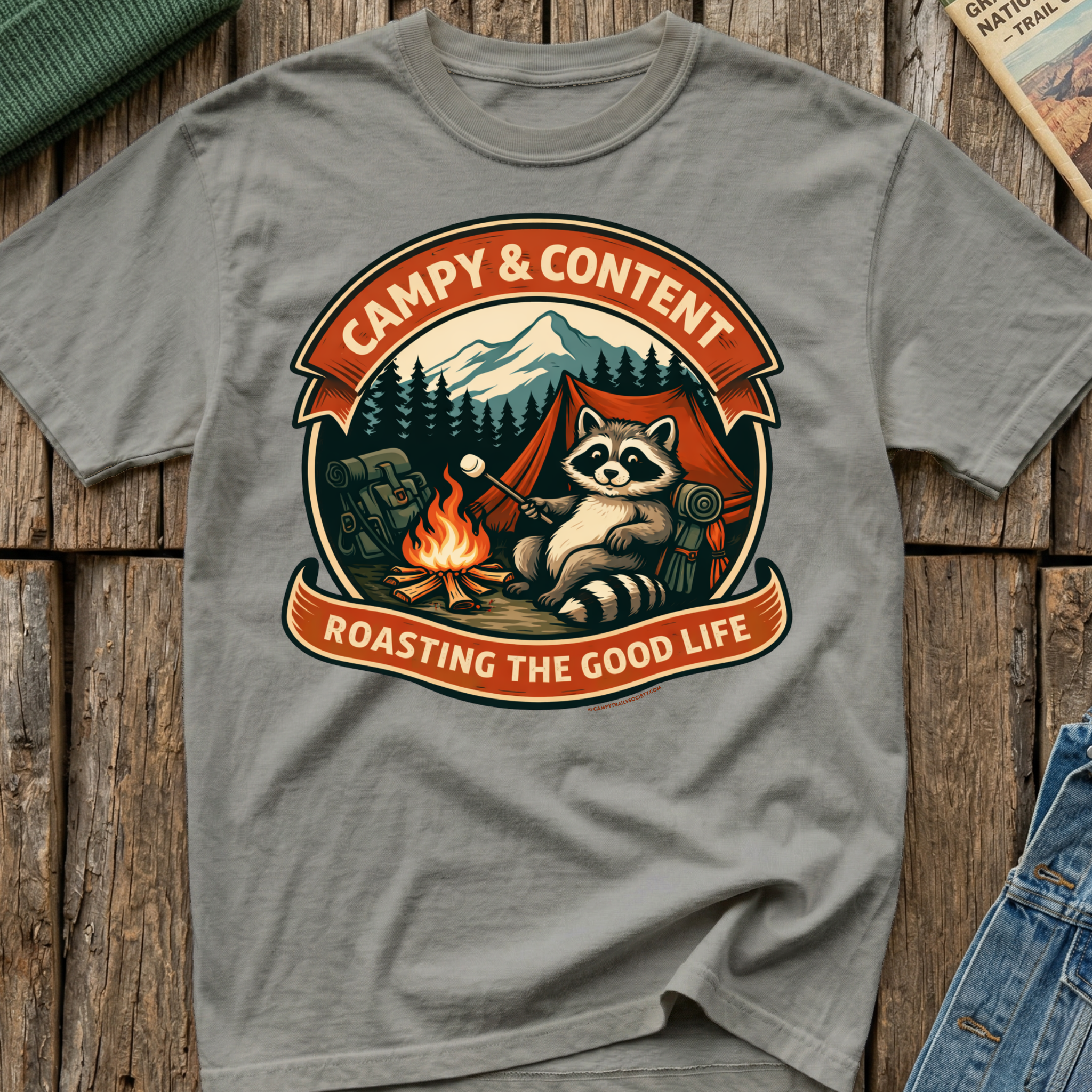 Campy & Content T-Shirt