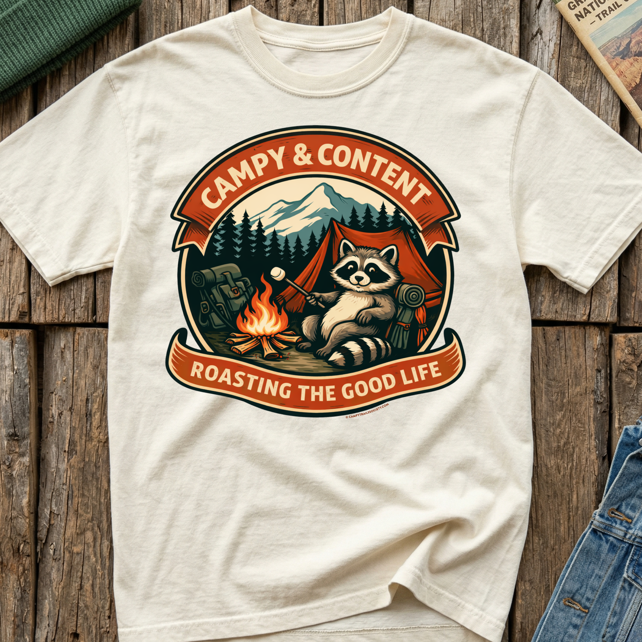 Campy & Content T-Shirt