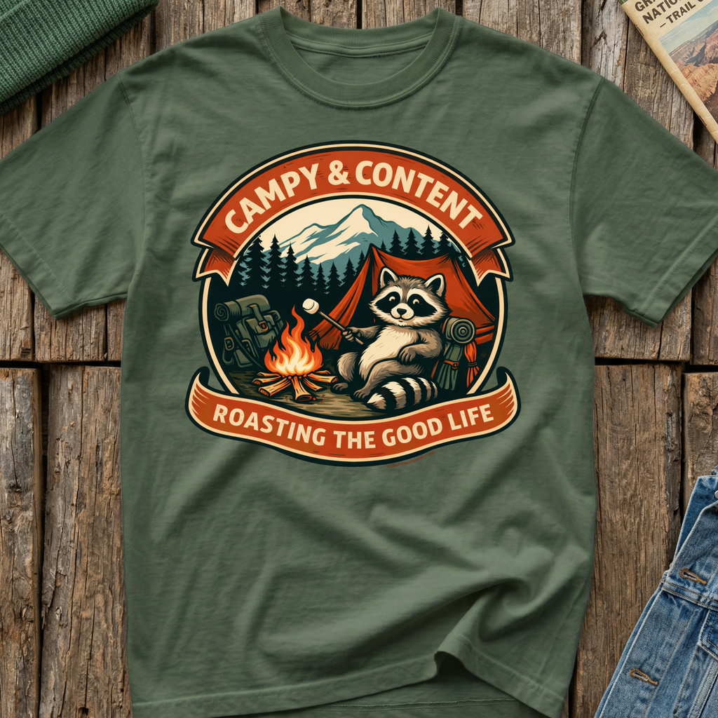 Campy & Content T-Shirt