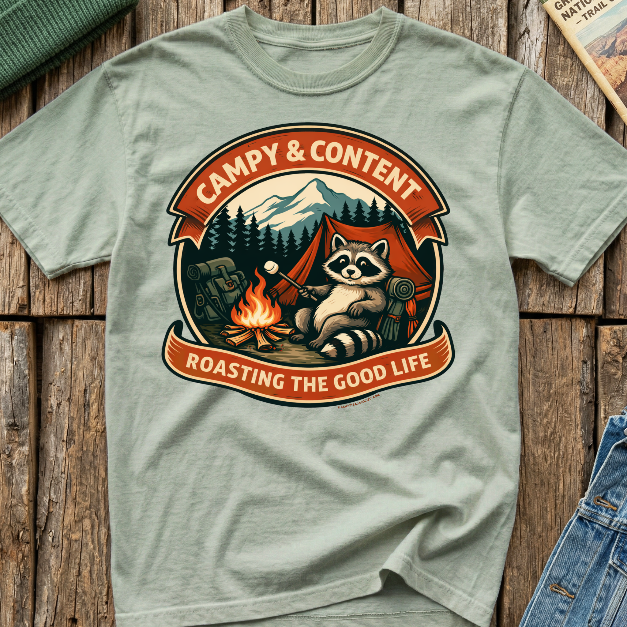 Campy & Content T-Shirt