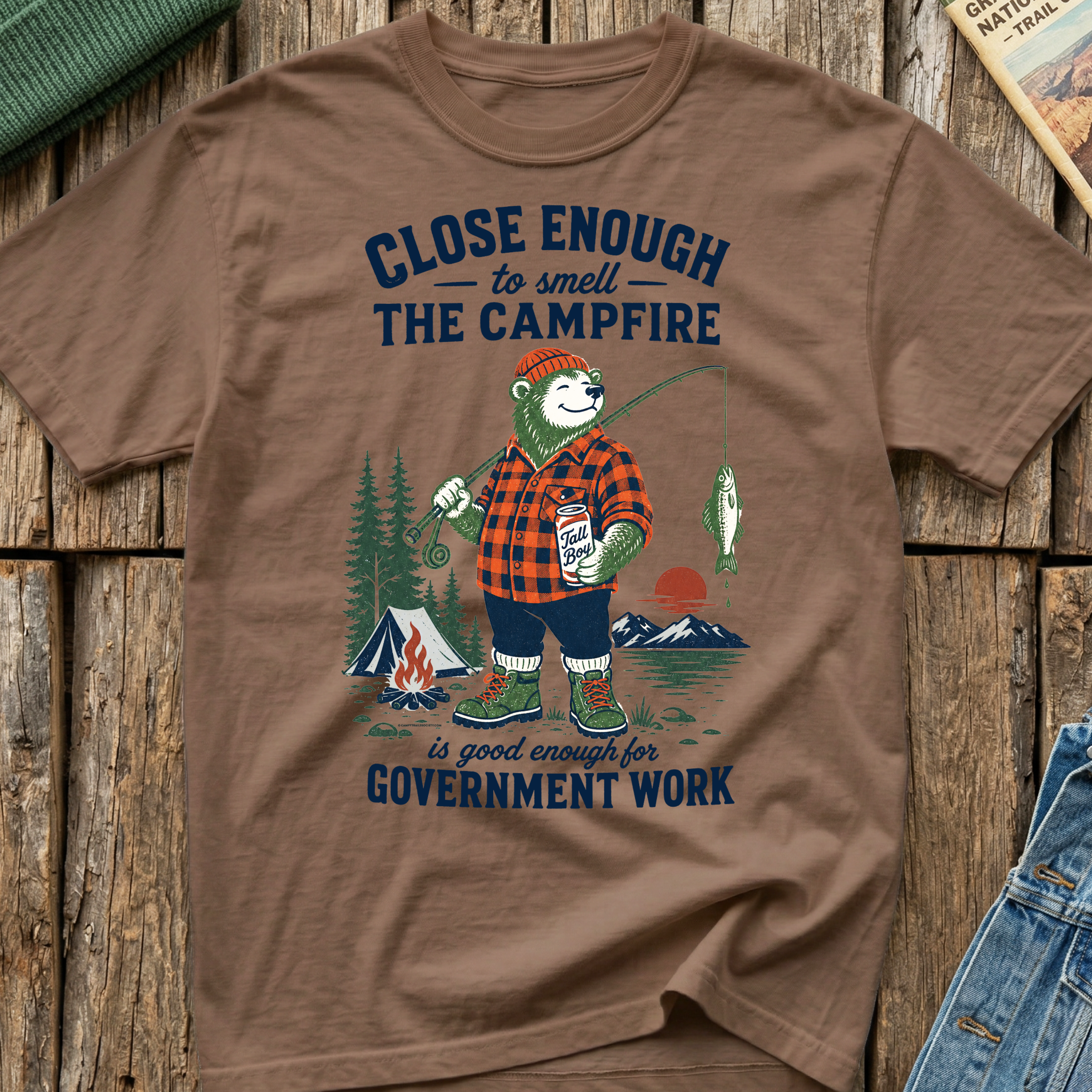 Close Enough to Smell The Campfire T-Shirt
