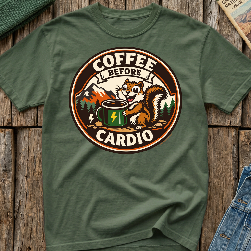 Coffee Before Cardio T-Shirt