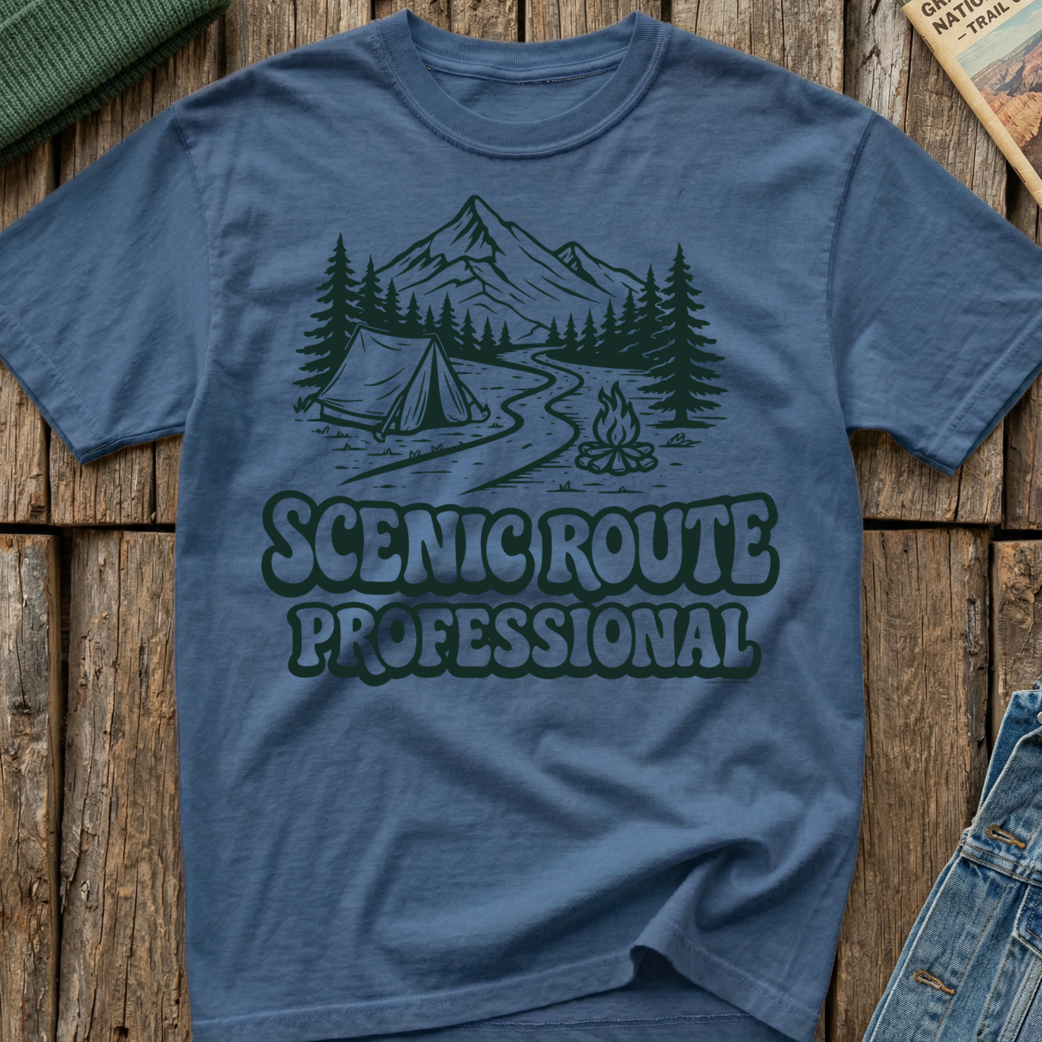 Scenic Route Professional T-Shirt