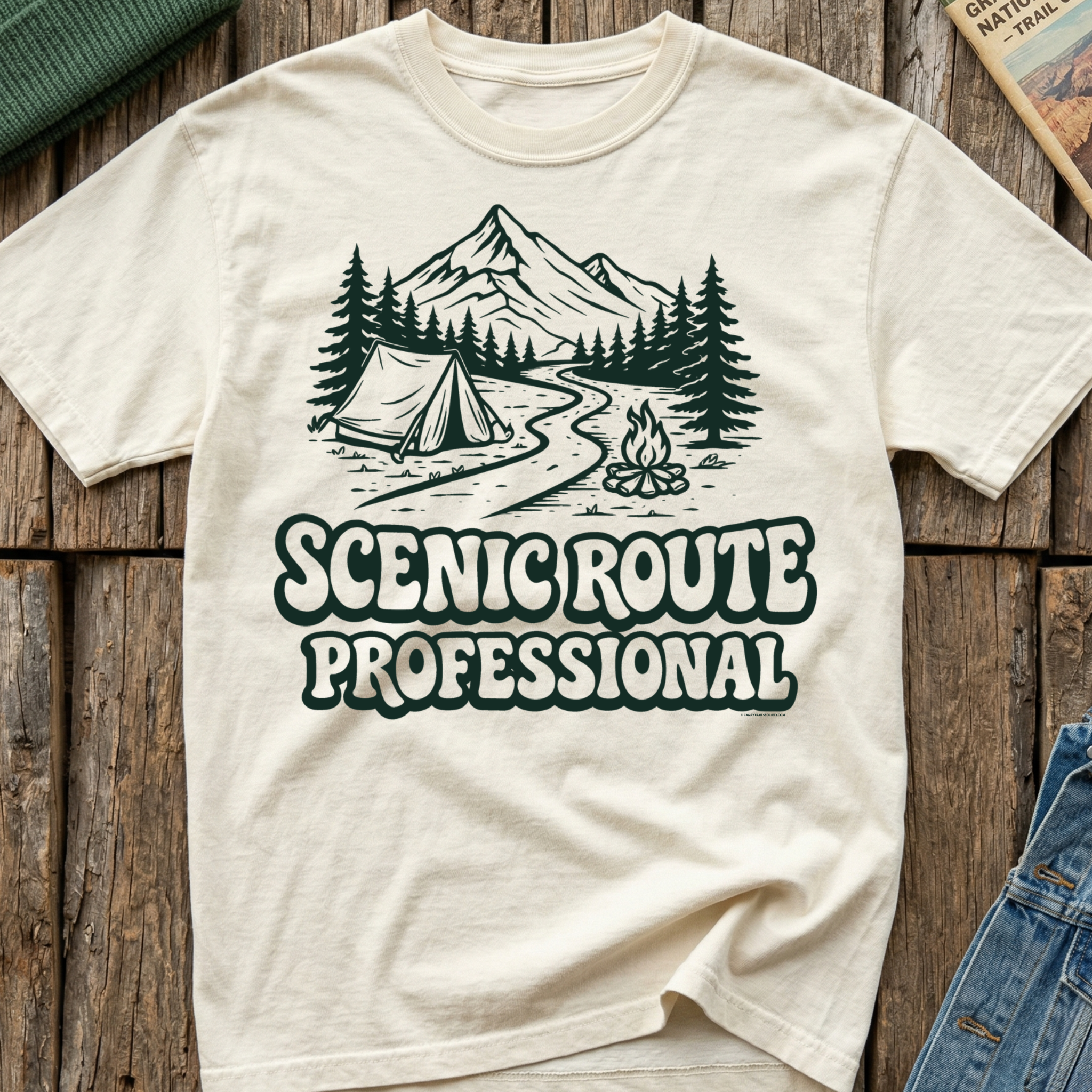 Scenic Route Professional T-Shirt