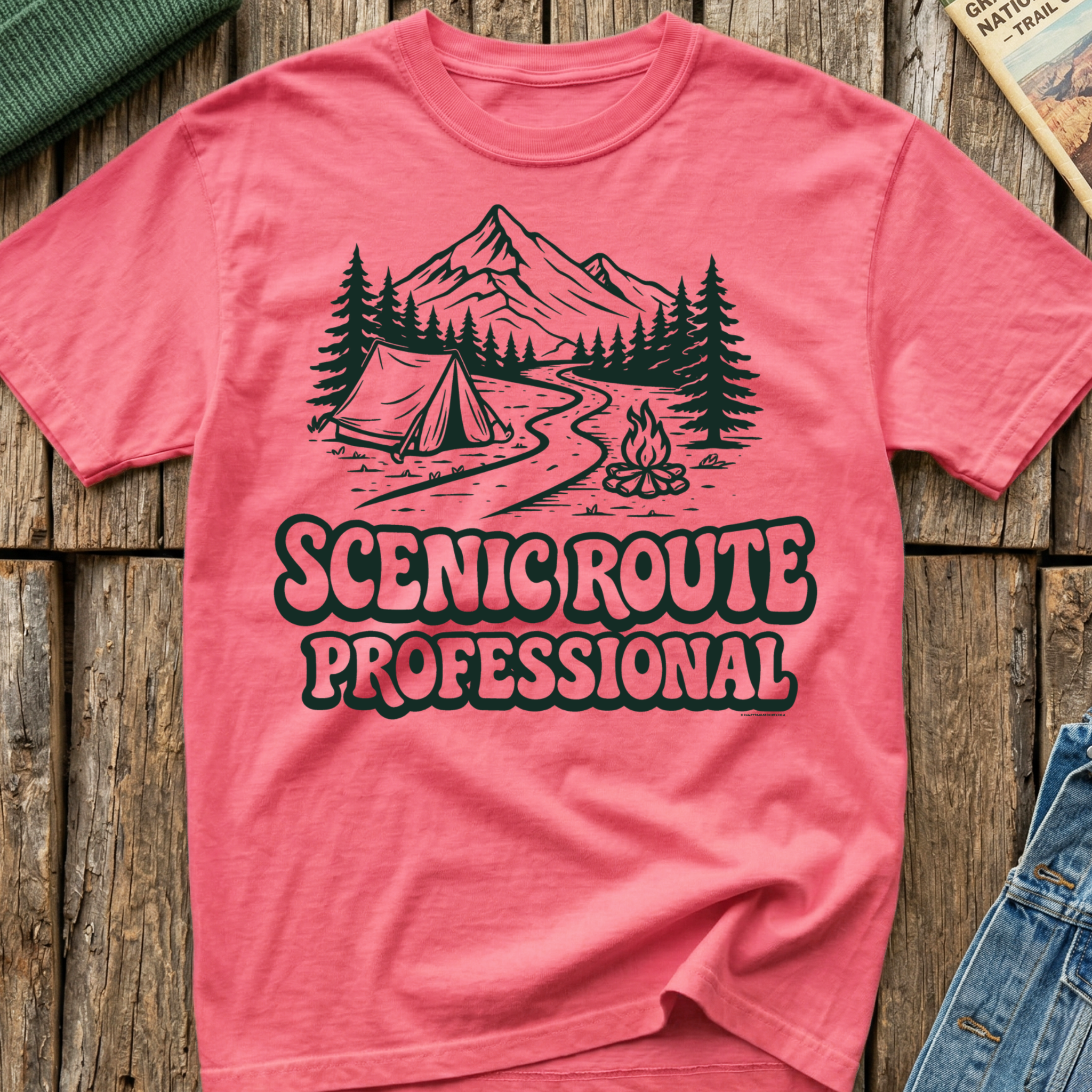 Scenic Route Professional T-Shirt