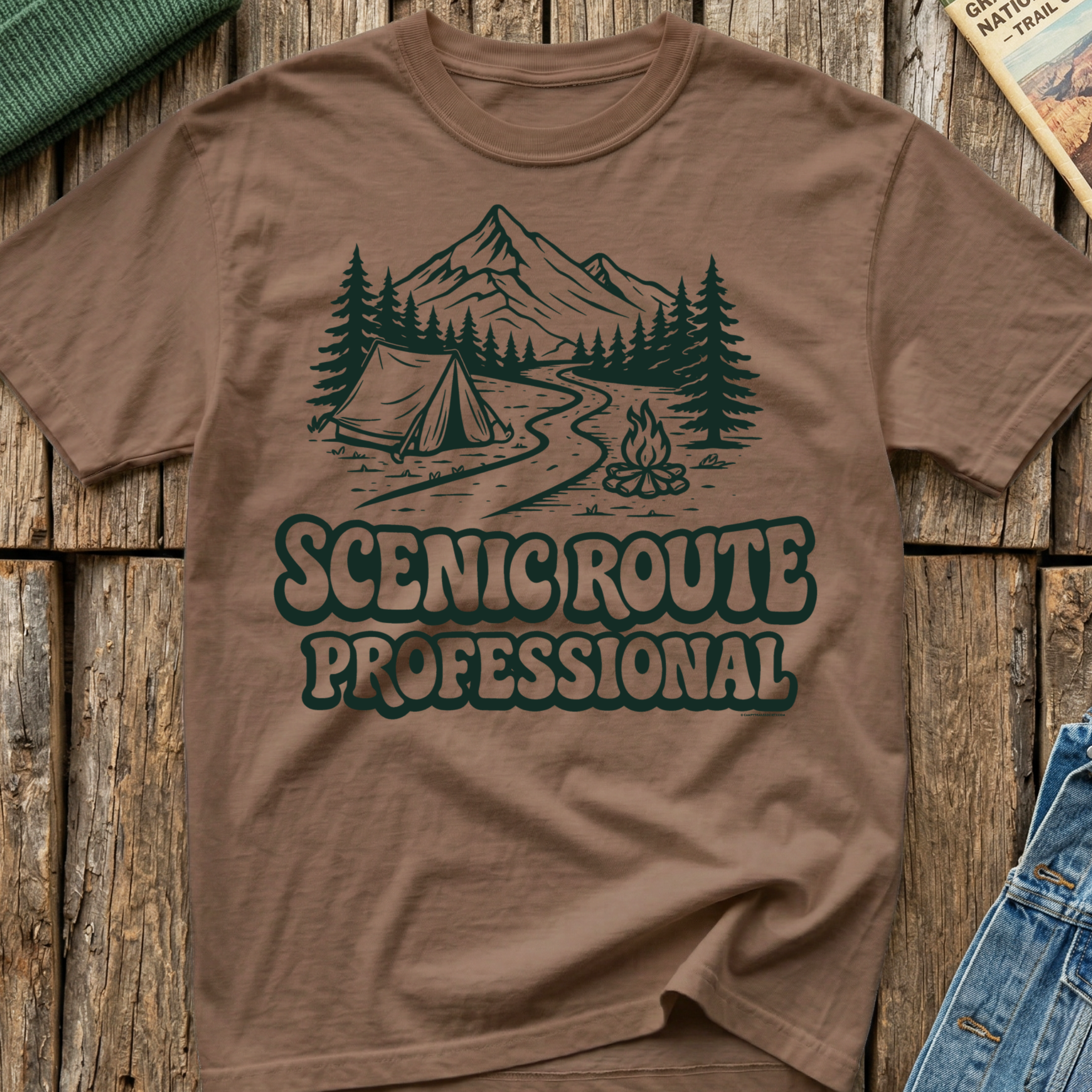 Scenic Route Professional T-Shirt