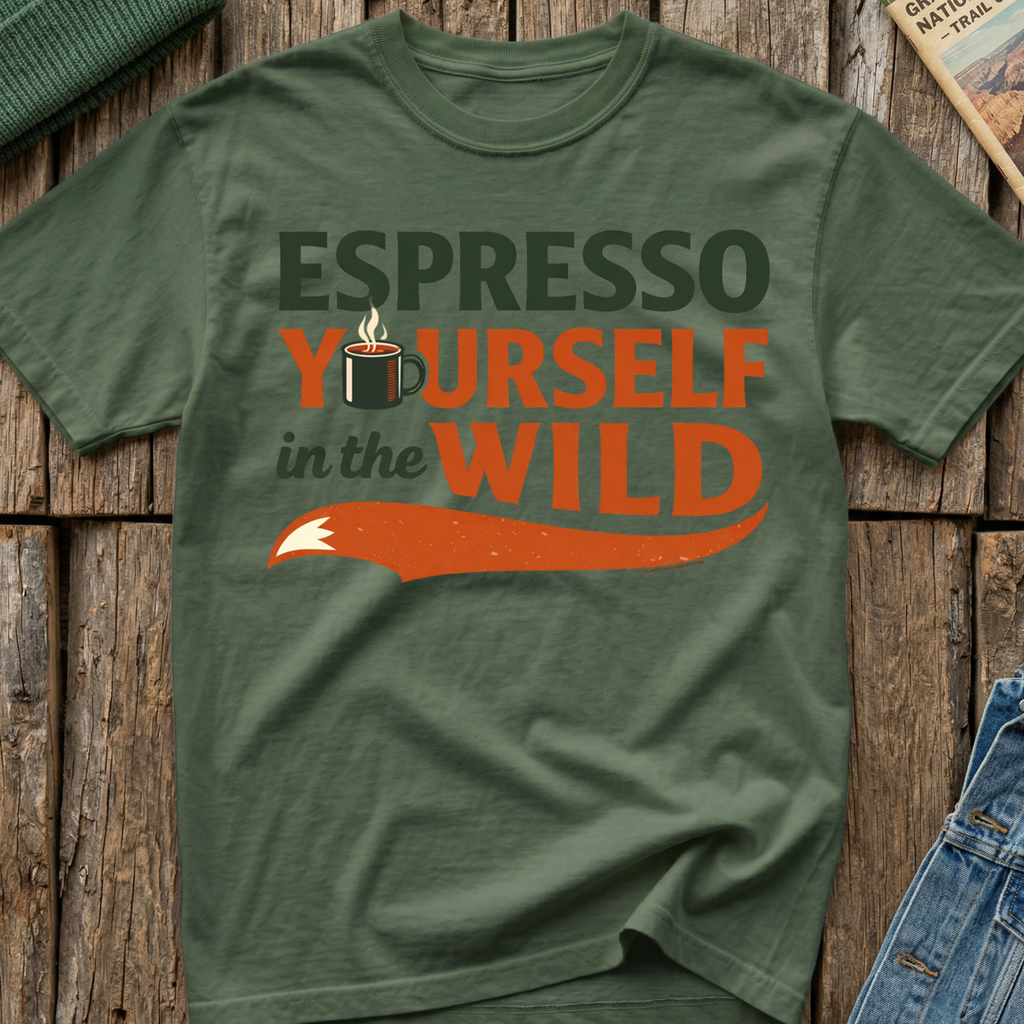Espresso Yourself In The Wild T-Shirt