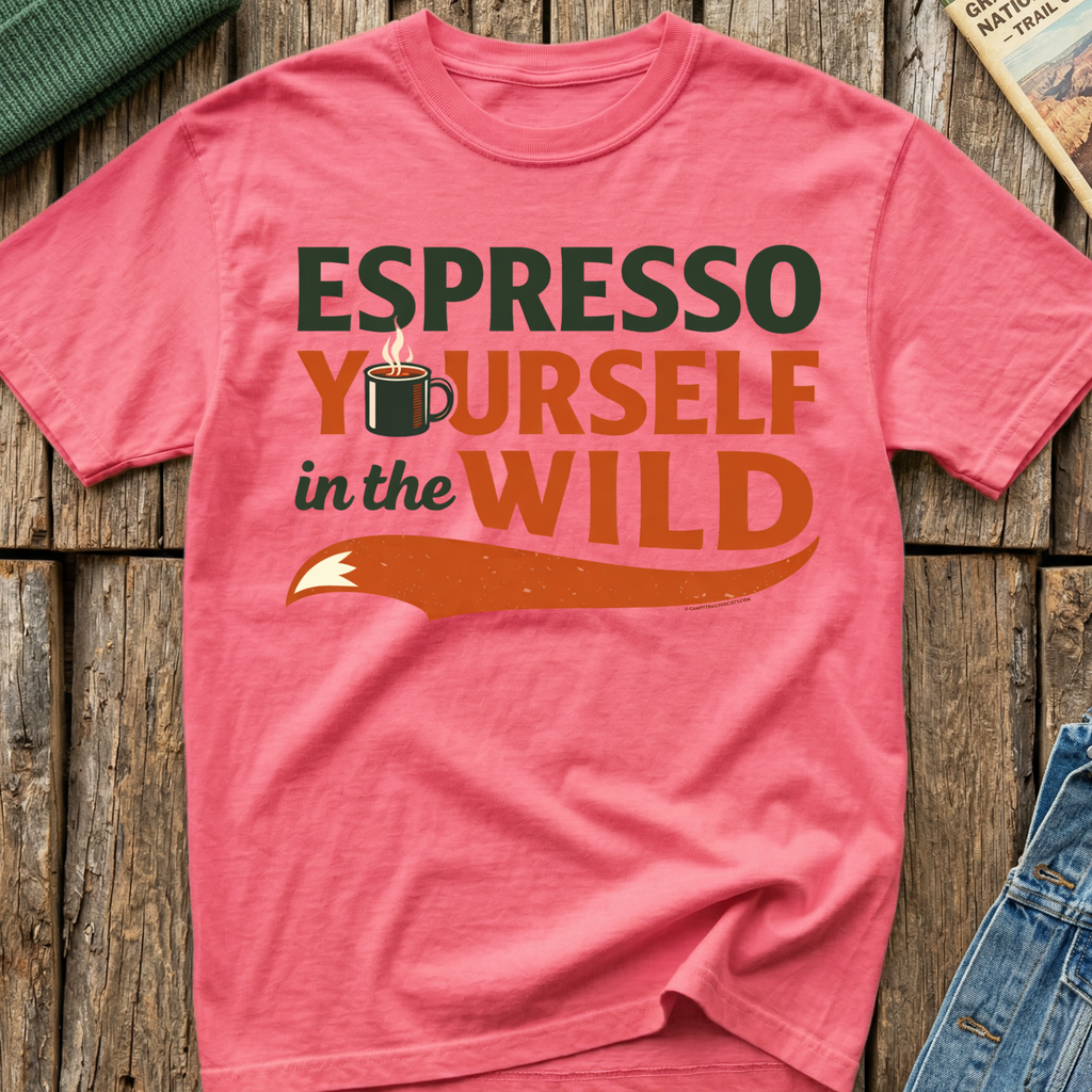 Espresso Yourself In The Wild T-Shirt