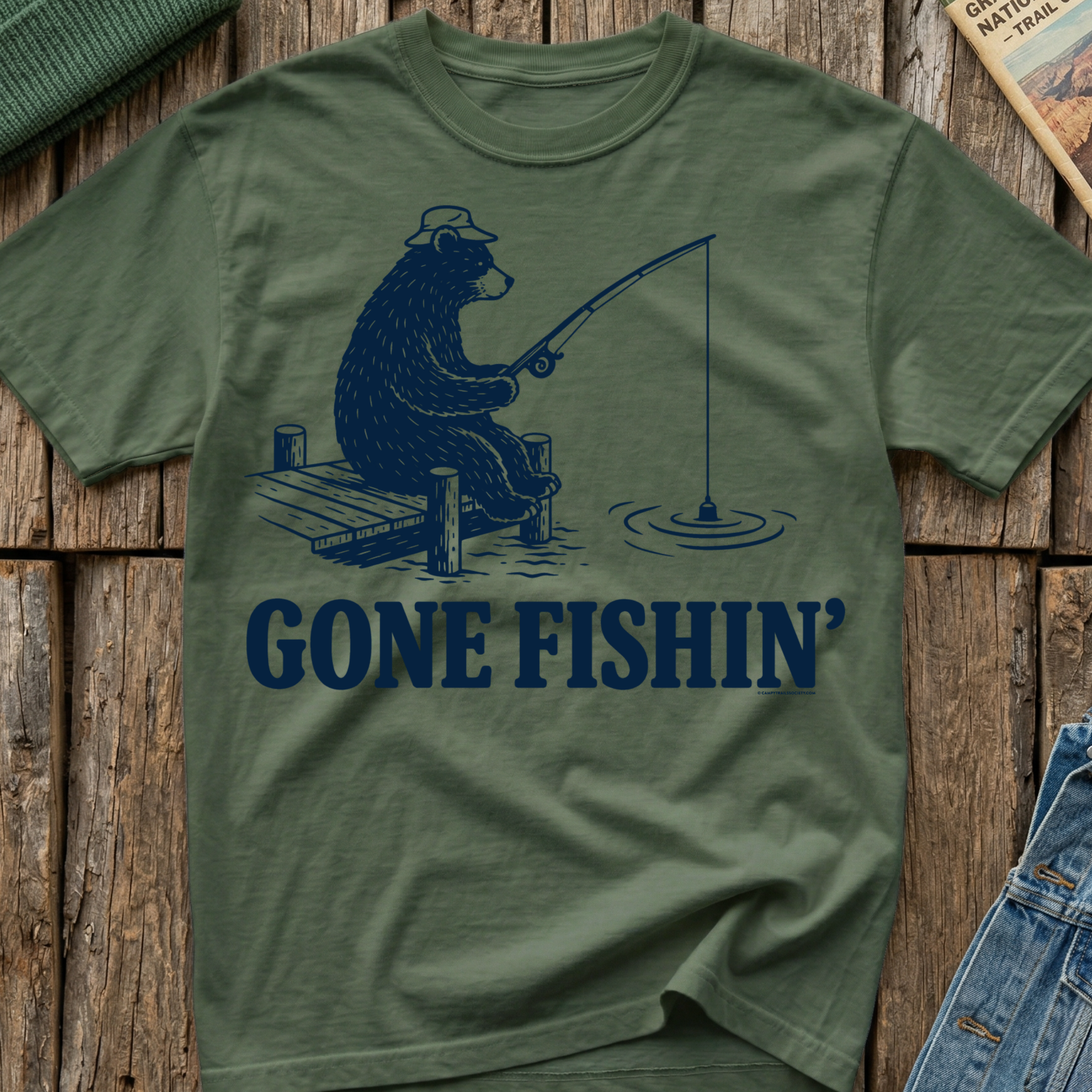 Gone Fishing T-Shirt