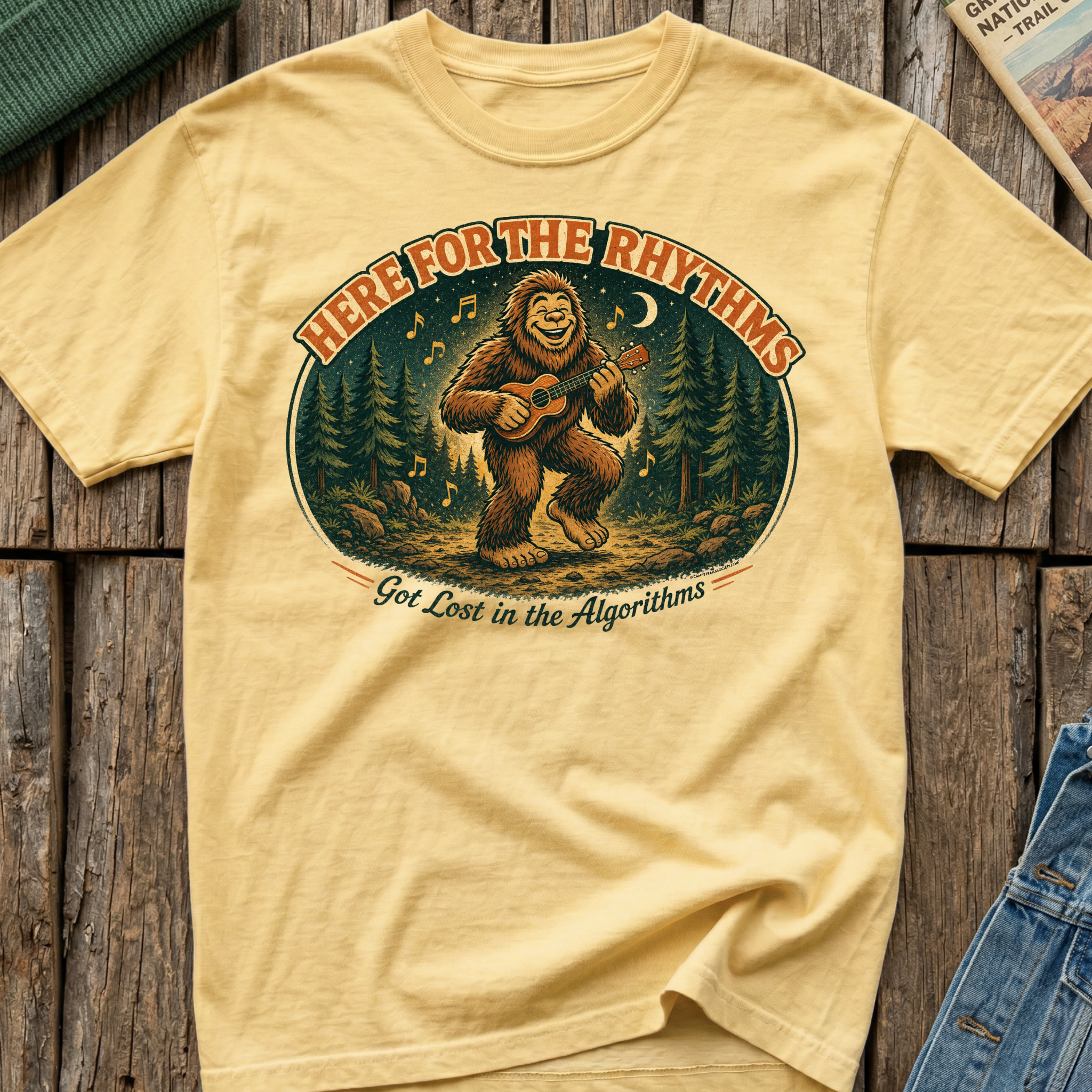 Here For The Rhythms T-Shirt