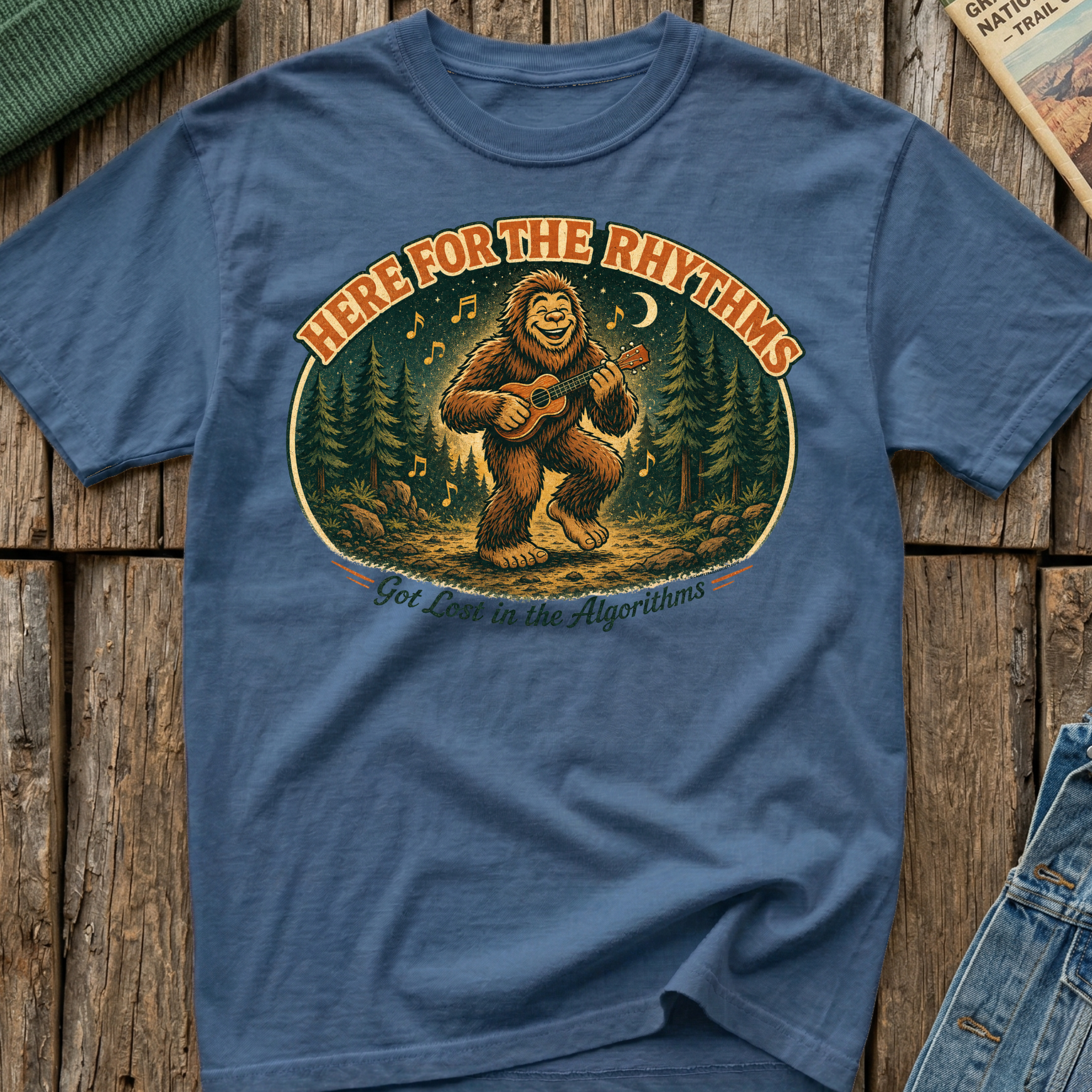 Here For The Rhythms T-Shirt