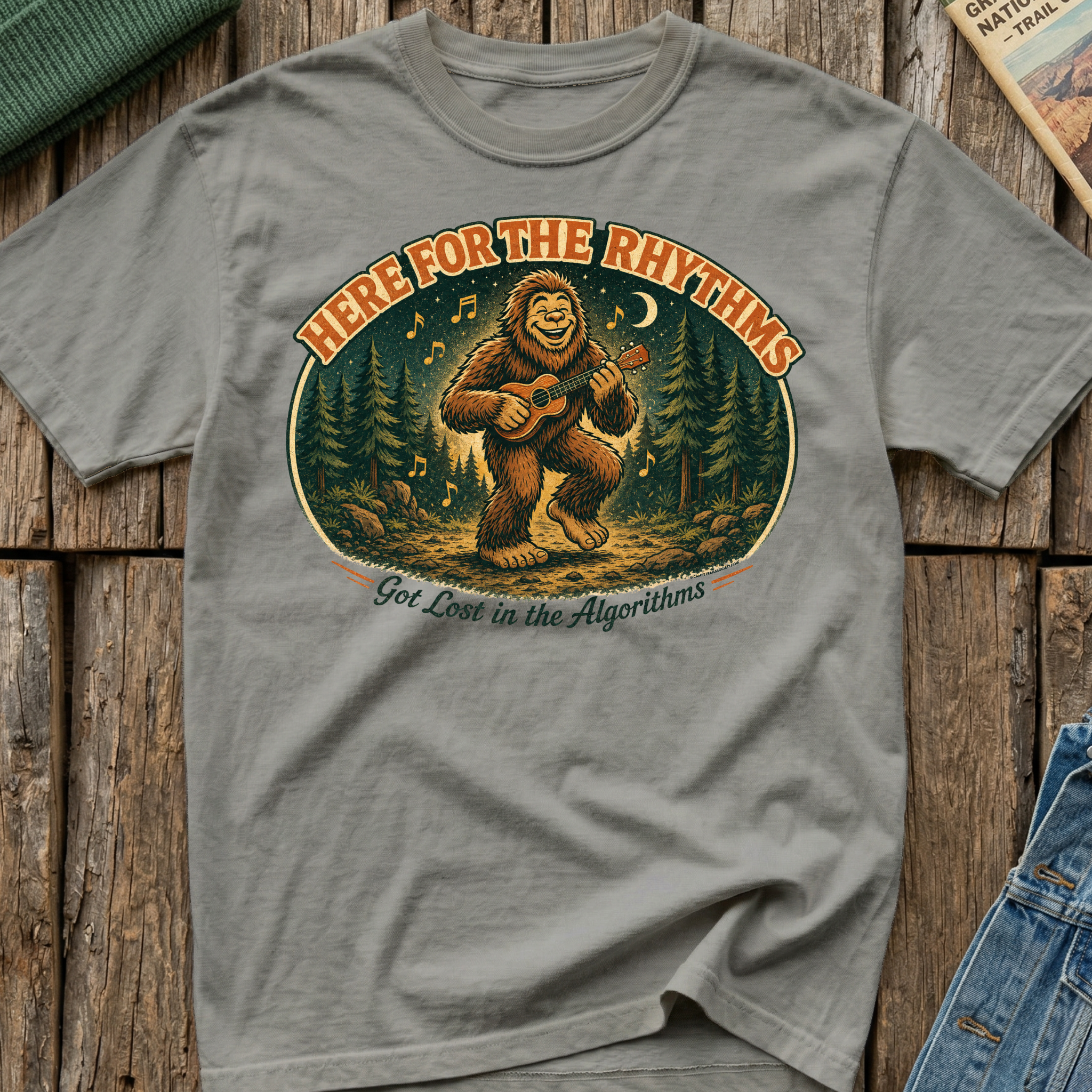 Here For The Rhythms T-Shirt
