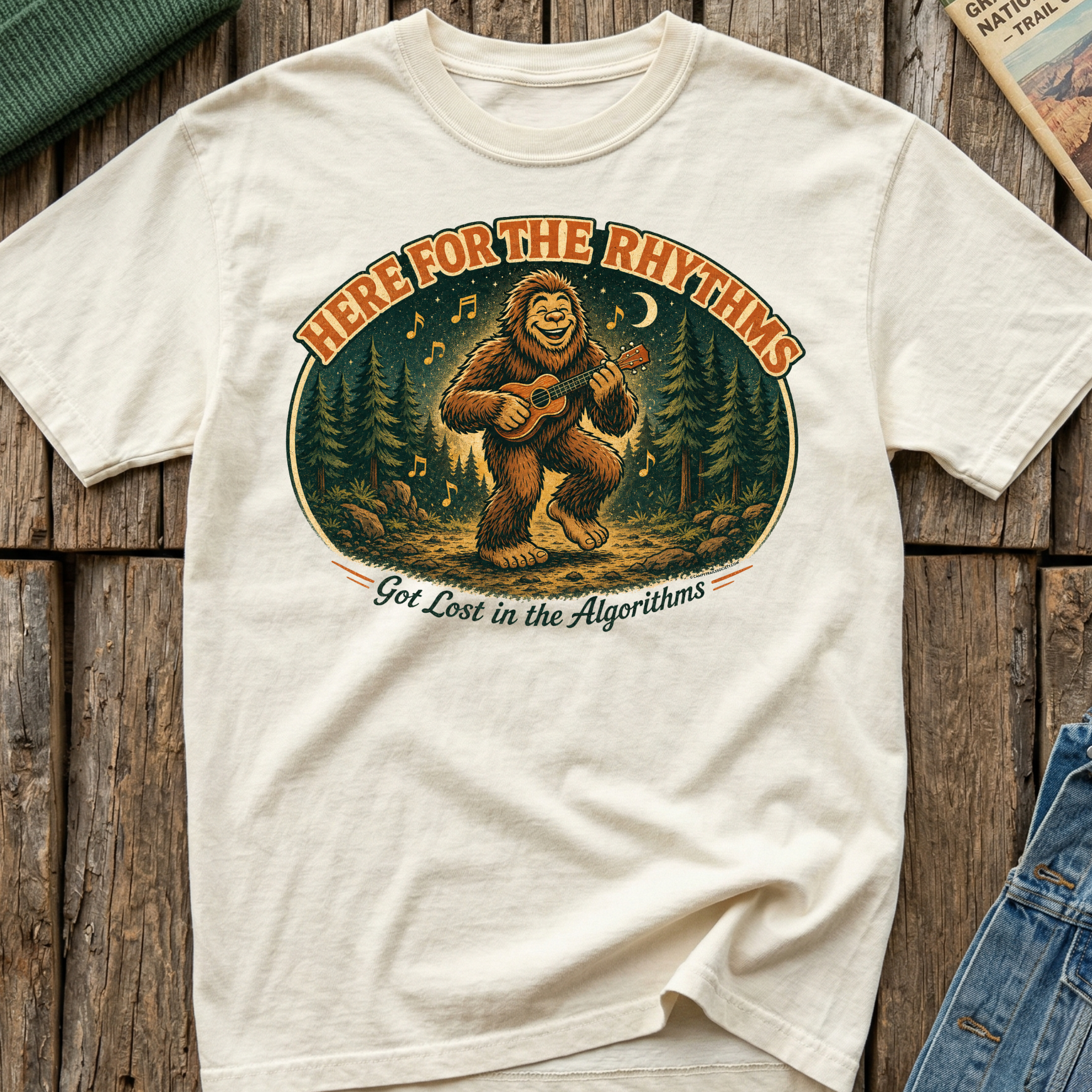 Here For The Rhythms T-Shirt