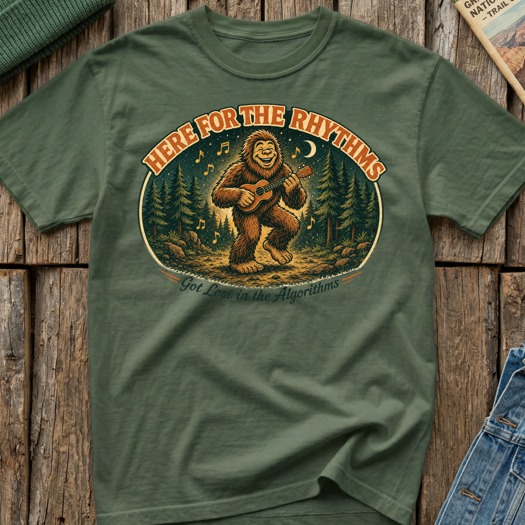 Here For The Rhythms T-Shirt