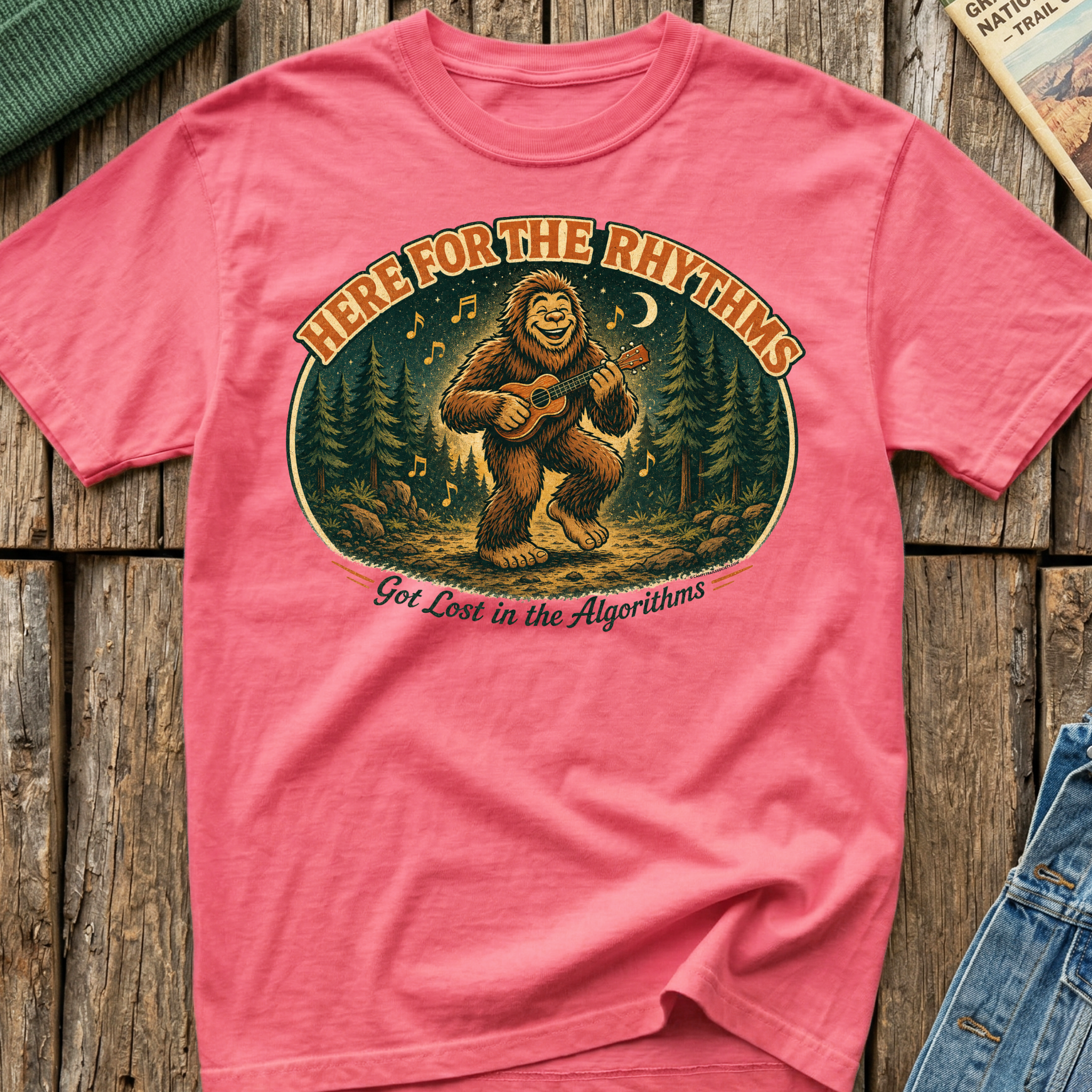 Here For The Rhythms T-Shirt
