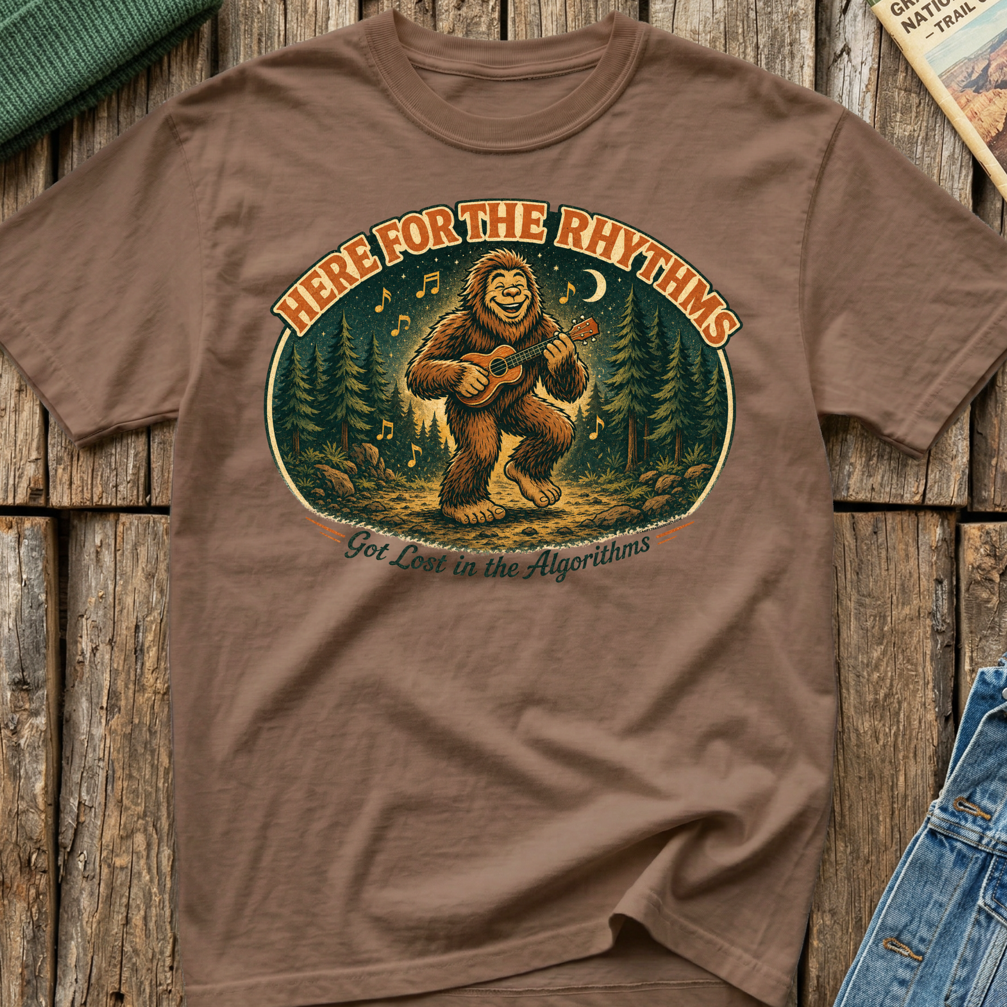 Here For The Rhythms T-Shirt