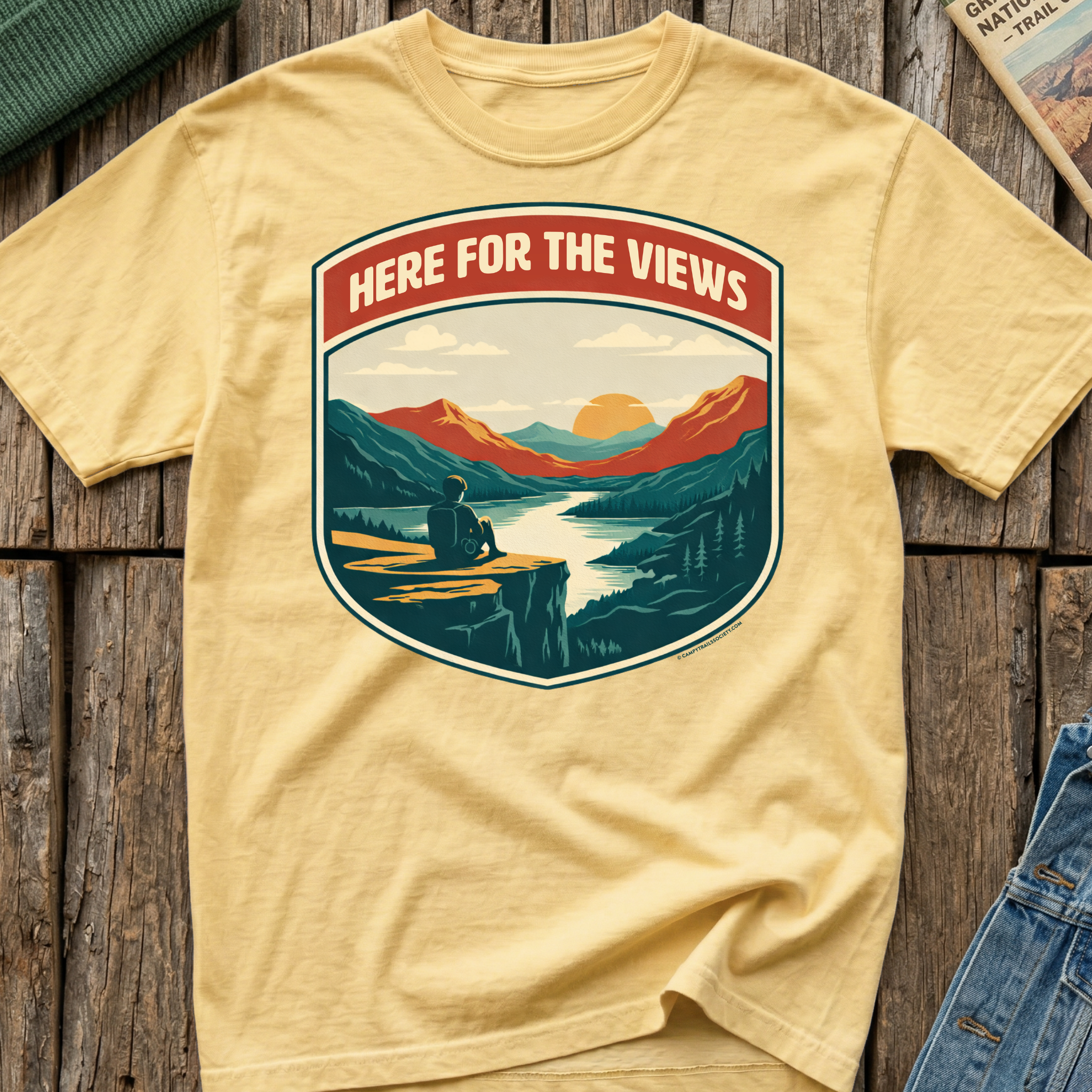 Here For The Views T-Shirt