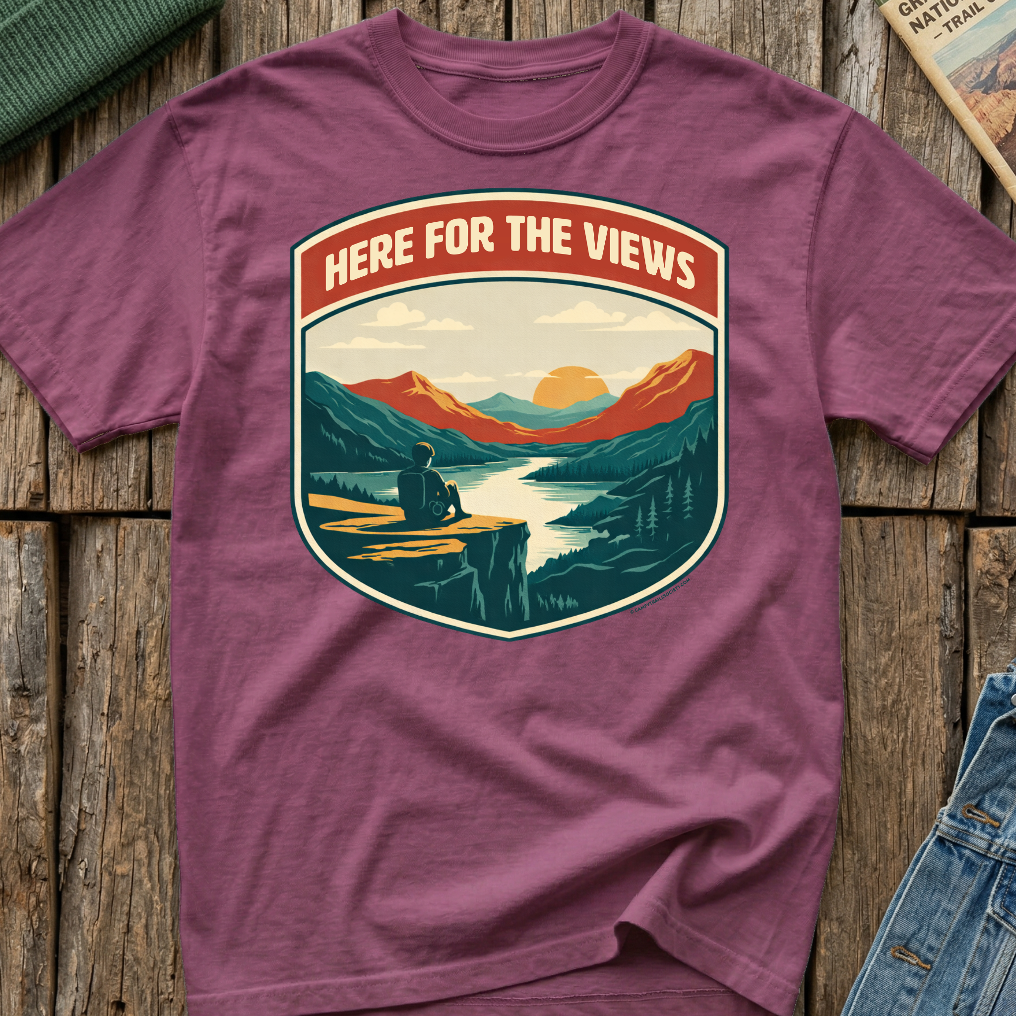 Here For The Views T-Shirt