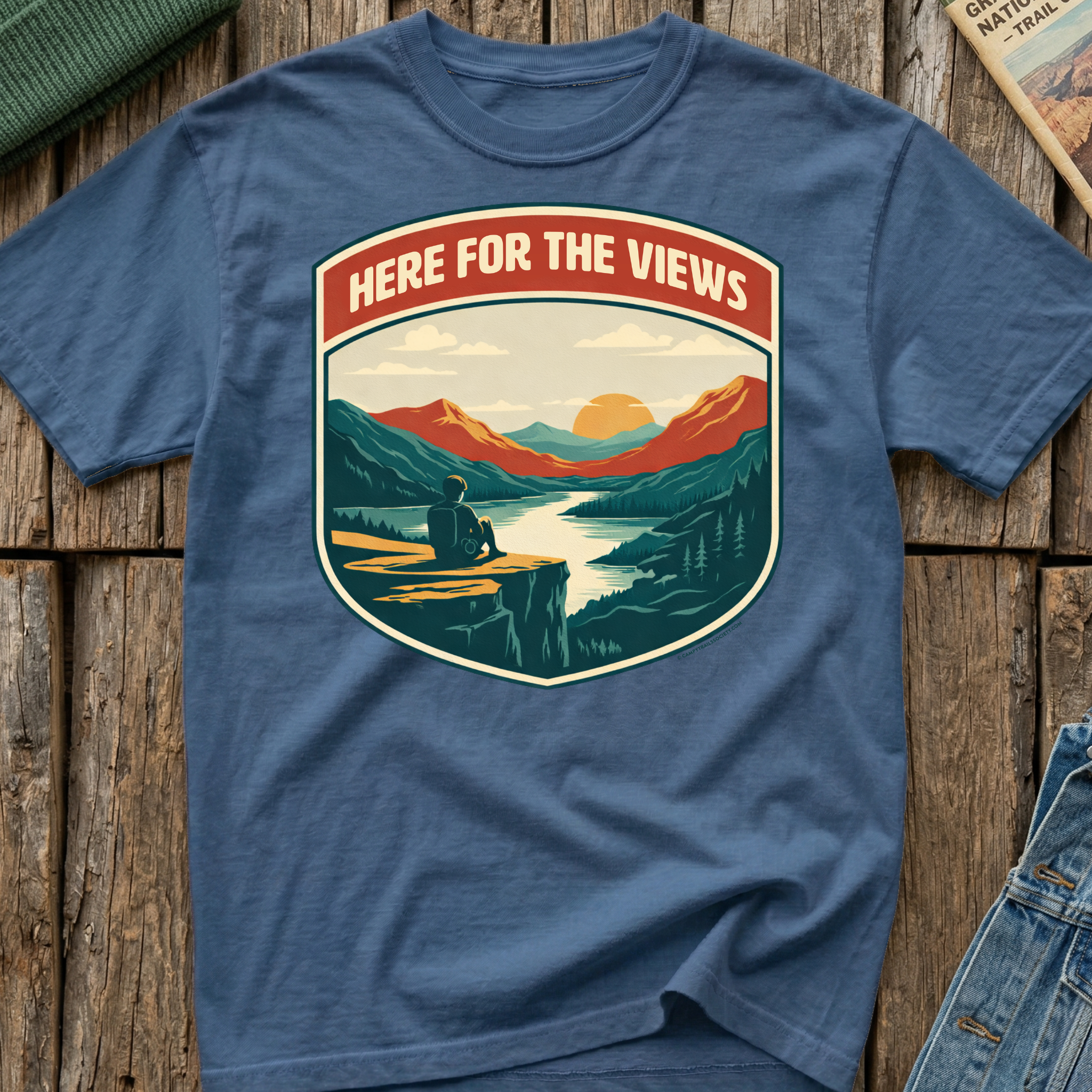Here For The Views T-Shirt