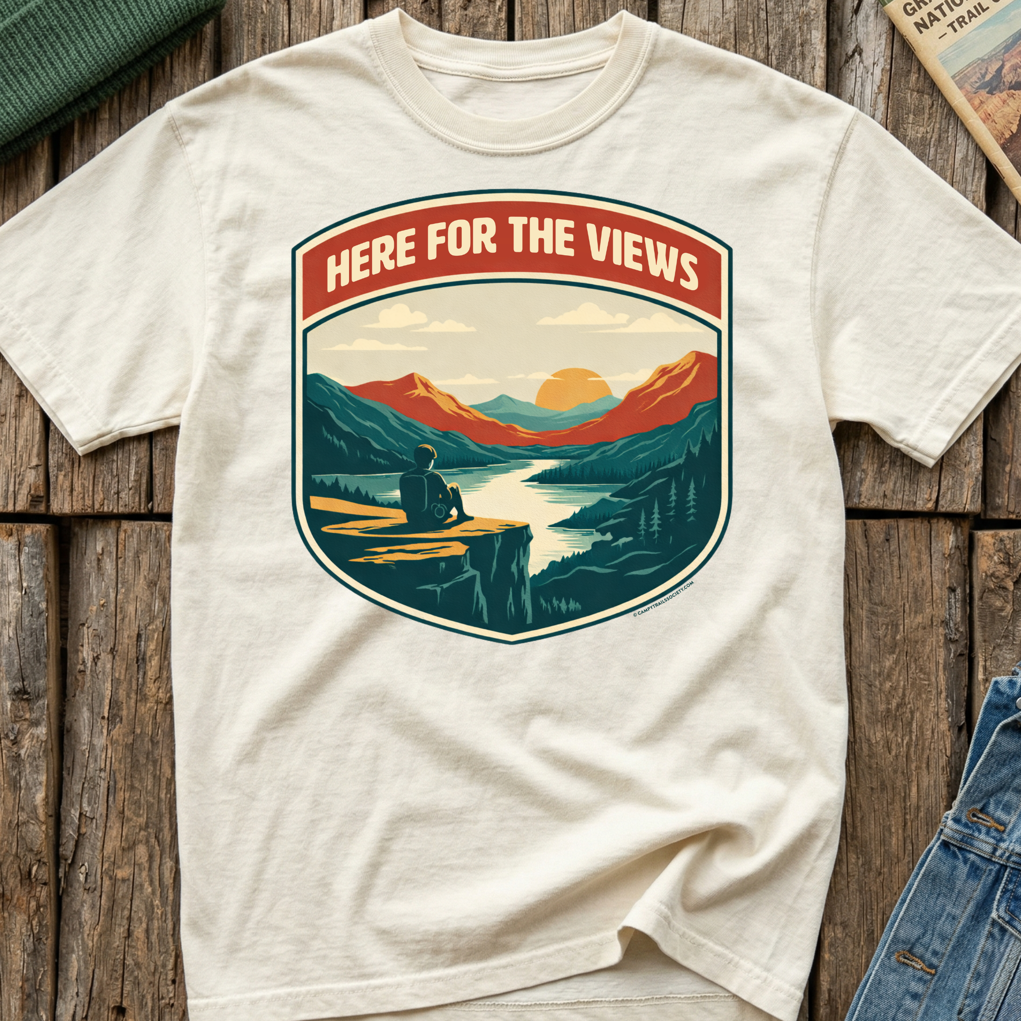 Here For The Views T-Shirt
