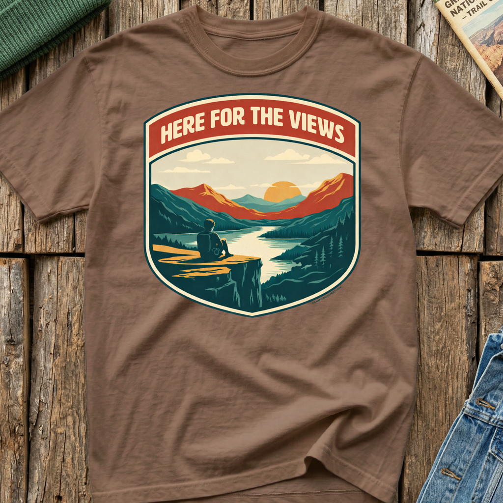 Here For The Views T-Shirt