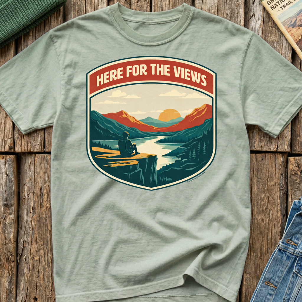 Here For The Views T-Shirt