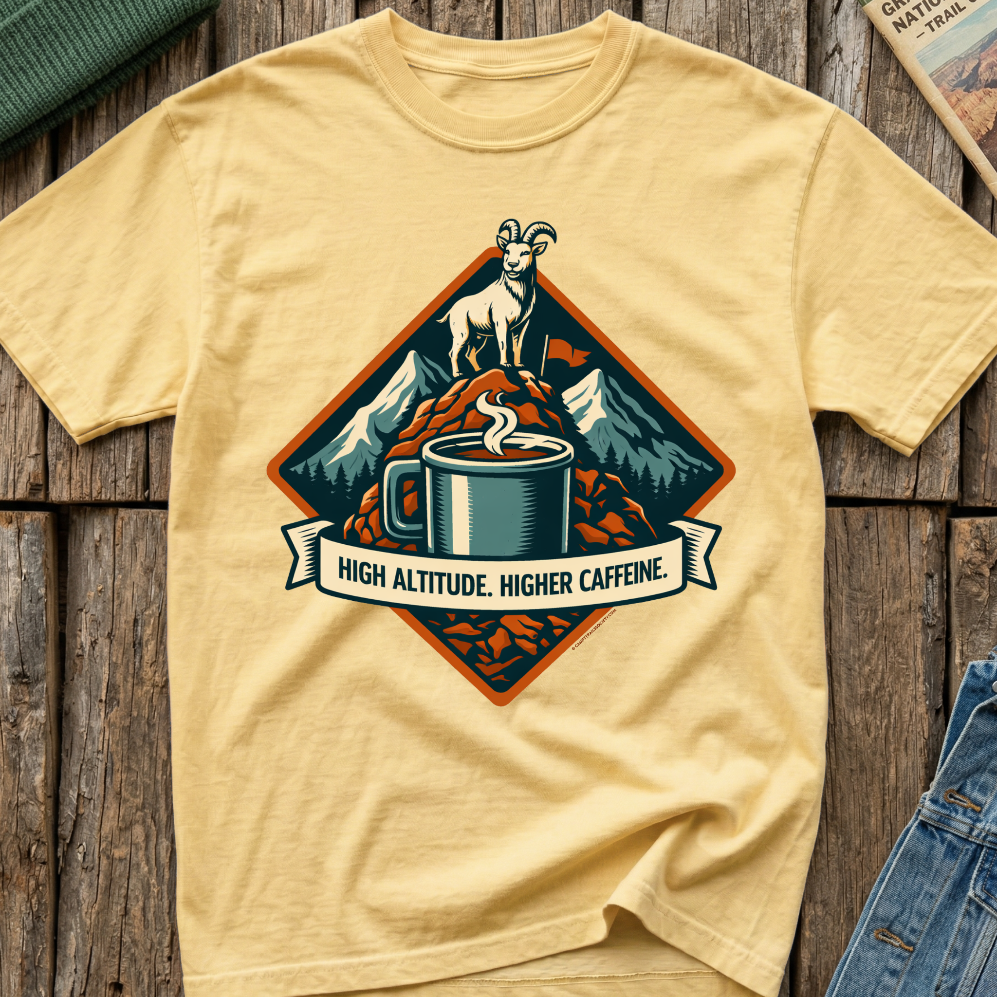 High Altitude Higher Caffeine T-Shirt