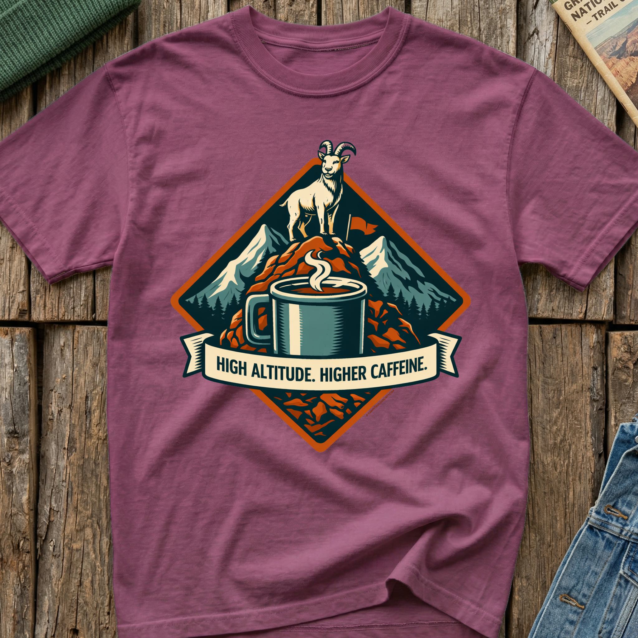 High Altitude Higher Caffeine T-Shirt