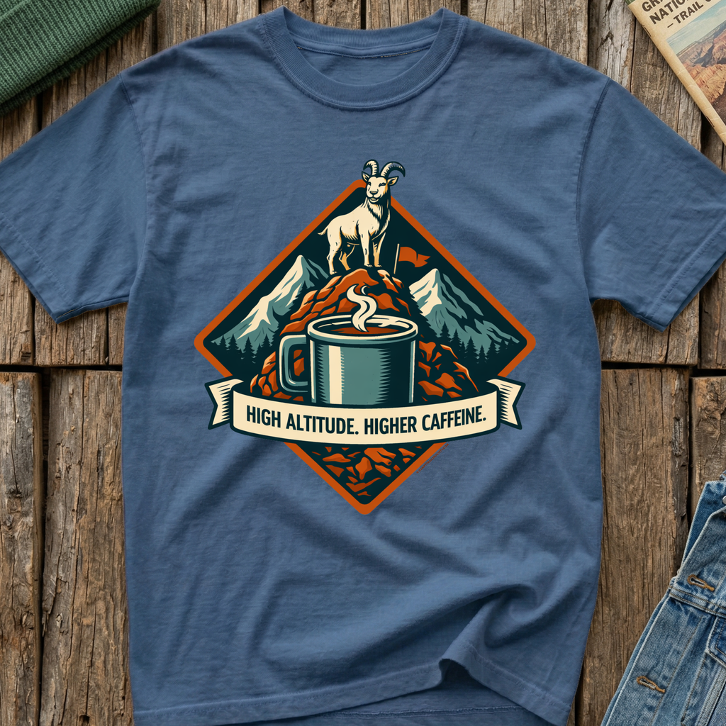 High Altitude Higher Caffeine T-Shirt